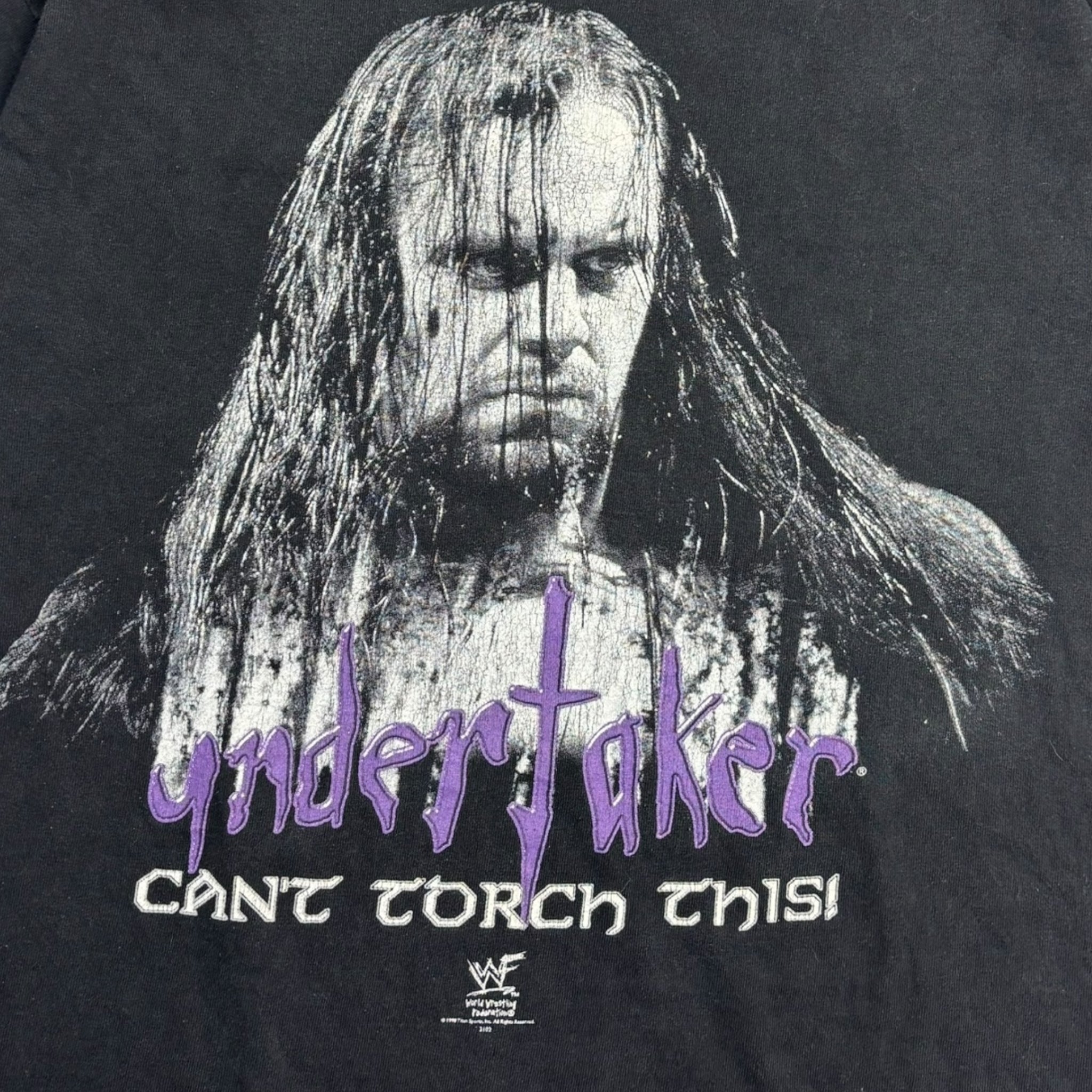 1998 WWE Undertaker “Can’t Torch This” T-Shirt