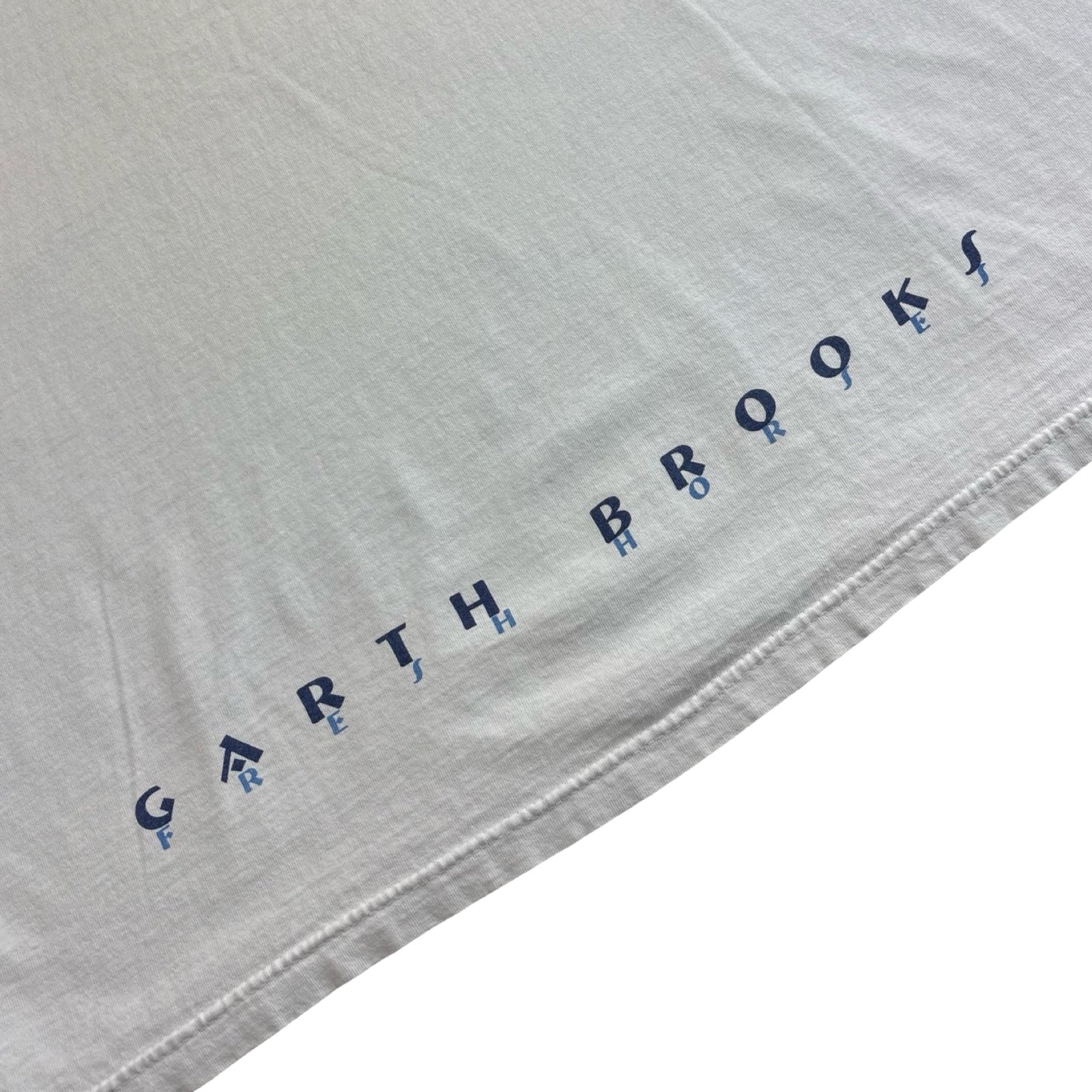 1996 Garth Brooks Fresh Horses Era AOP T-Shirt White