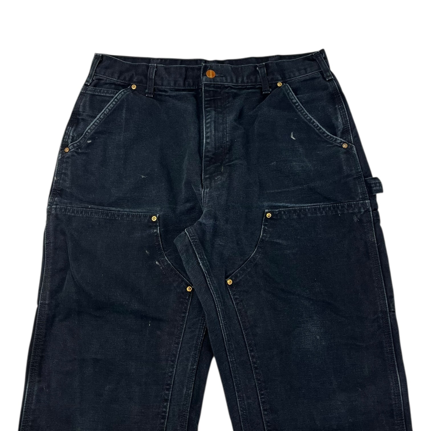 Carhartt Double Knee Work Pants Black (33)