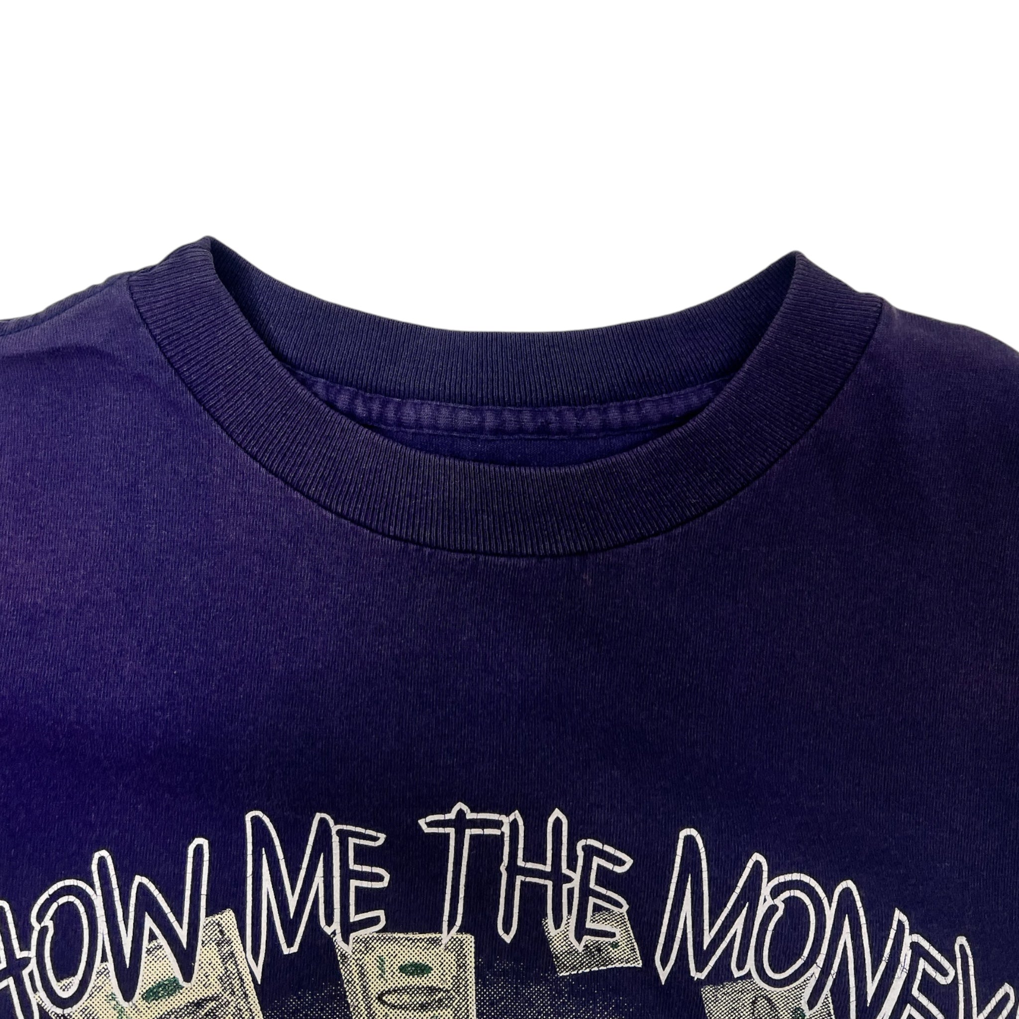 Vintage “Show Me The Money” T-Shirt Indigo