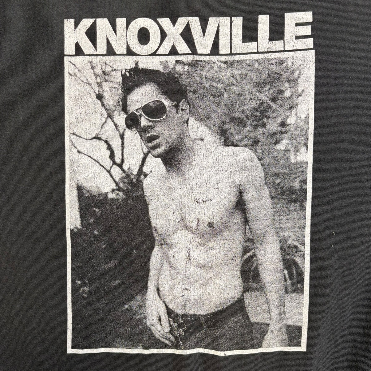 Vintage 2000’s Johnny Knoxville Jackass Promo T-Shirt Black
