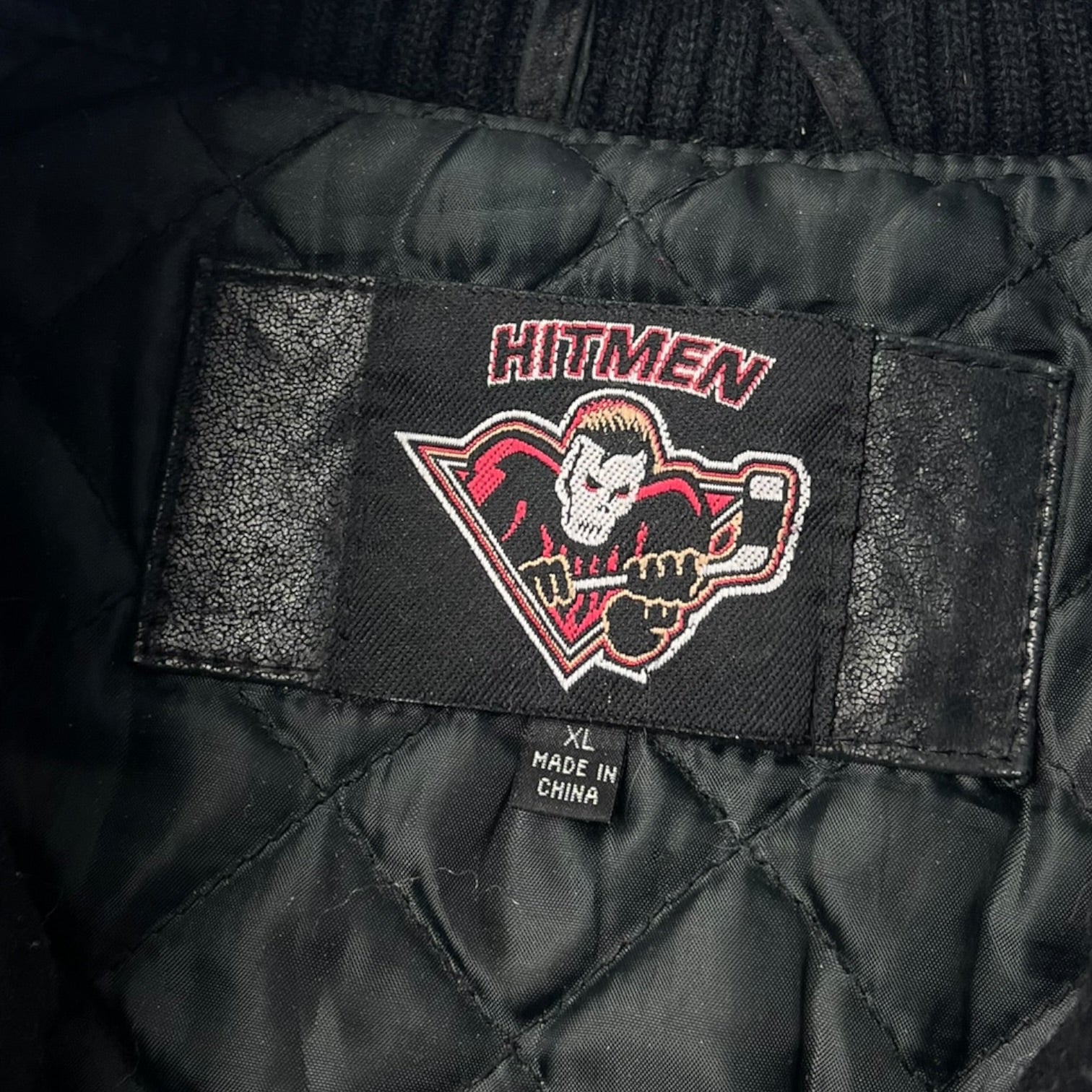 Vintage Calgary Hitman Club Member Varsity Jacket