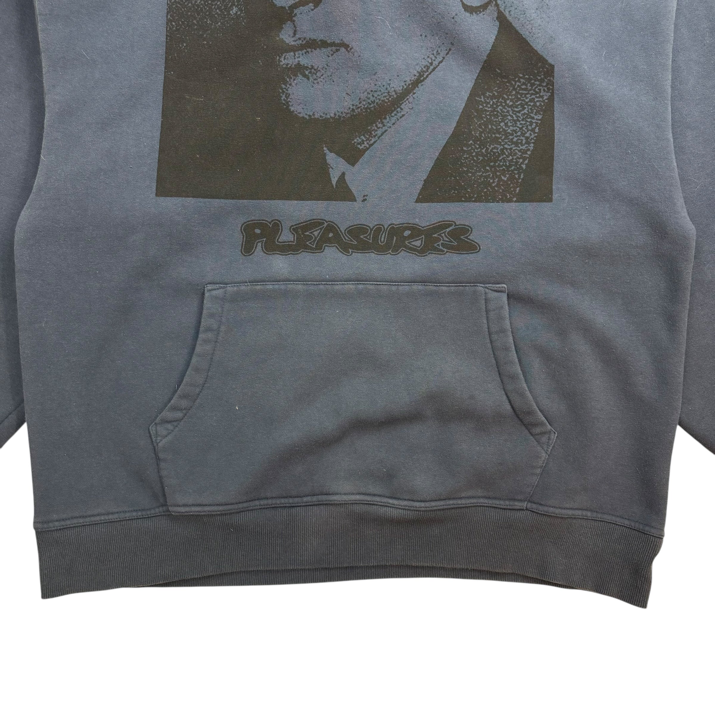 Pleasures Backbone Hoodie Slate