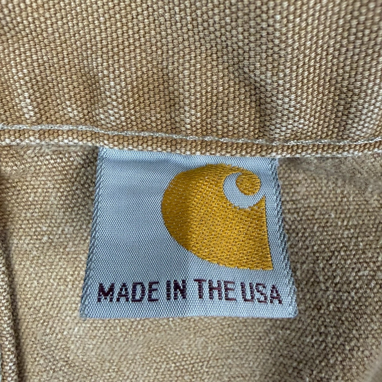 Vintage Carhartt Double Knee Pants Tan