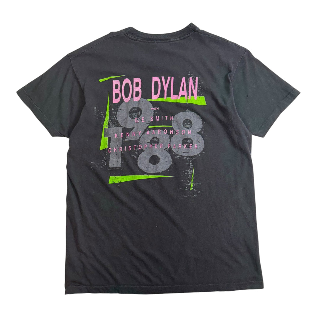 Vintage 1988 Bob Dylan Tour T-Shirt Black