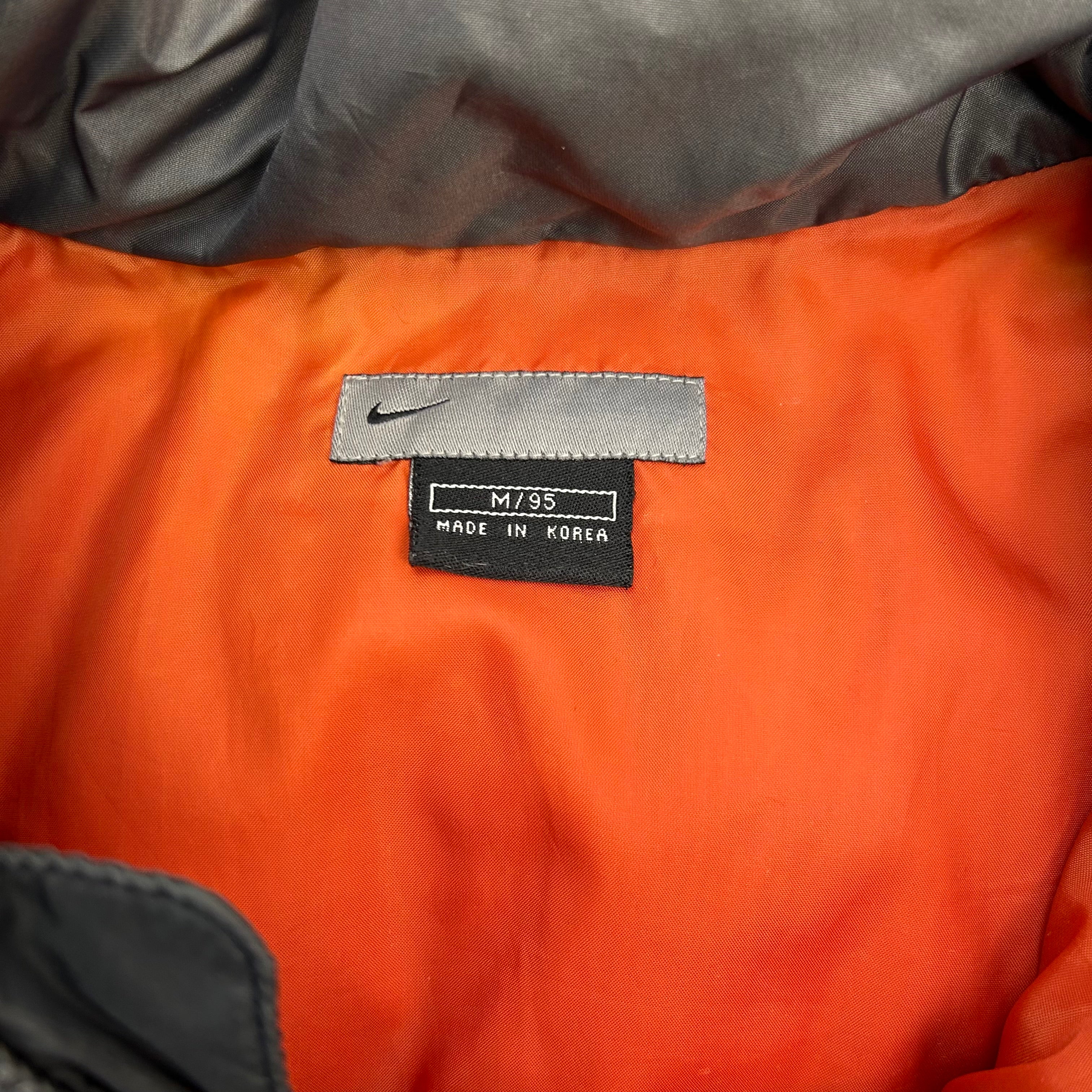 Vintage Nike Puffer Jacket Slate/White