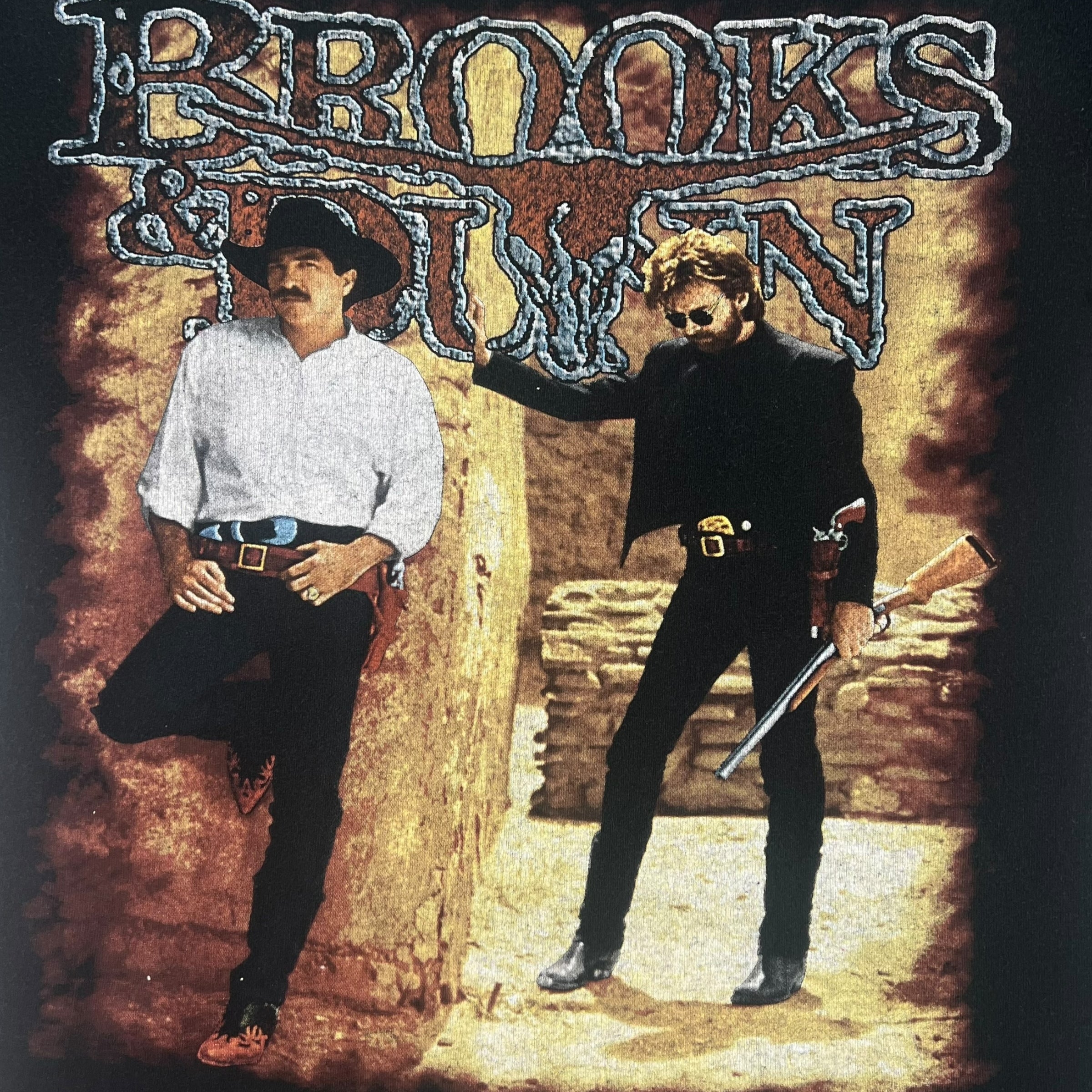 Vintage Brooks & Dunn T-Shirt Black