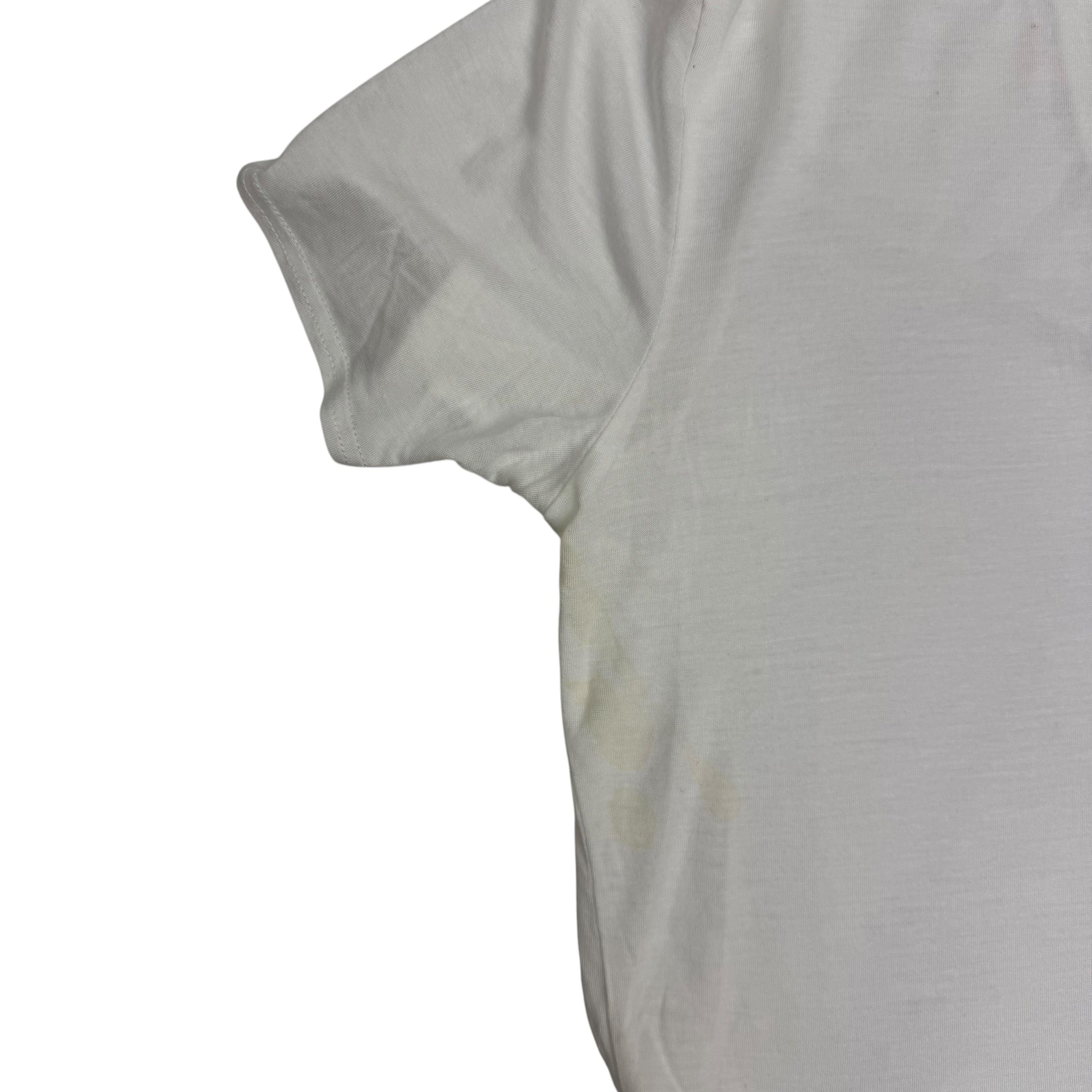 (W) Helmut Lang Thin Tee White