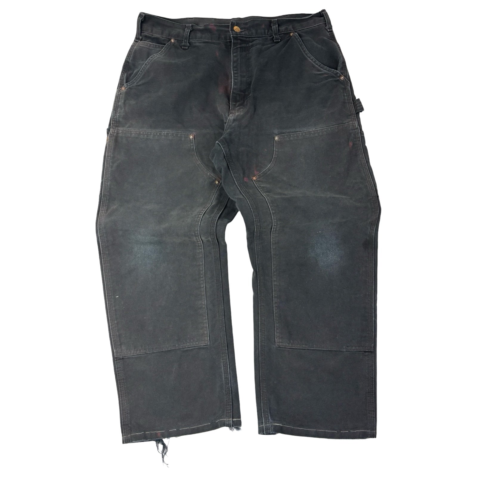 Vintage Carhartt Dungaree Double Knee Carpenter Pant Black