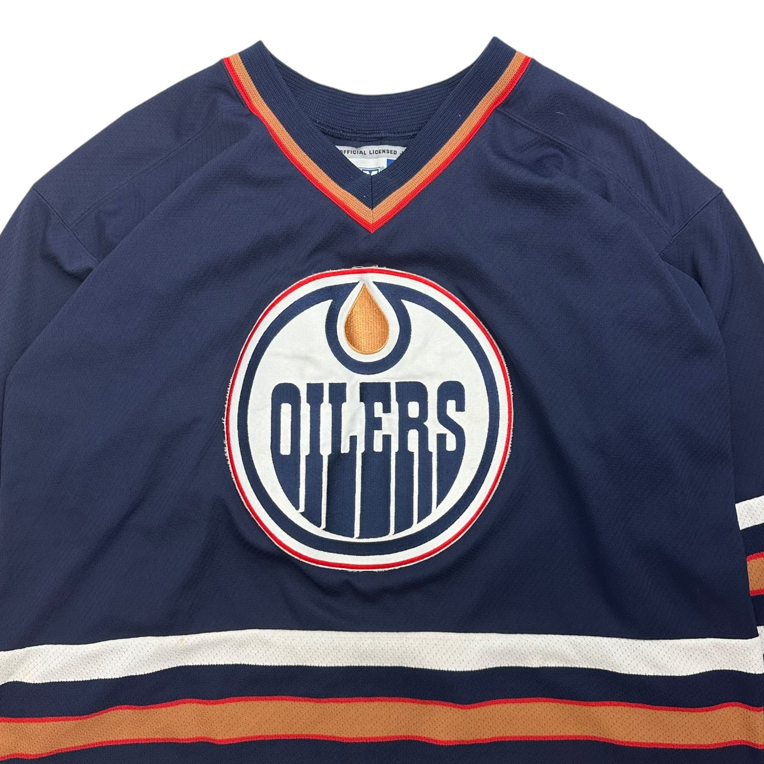 Vintage CCM Edmonton Oilers Home Jersey