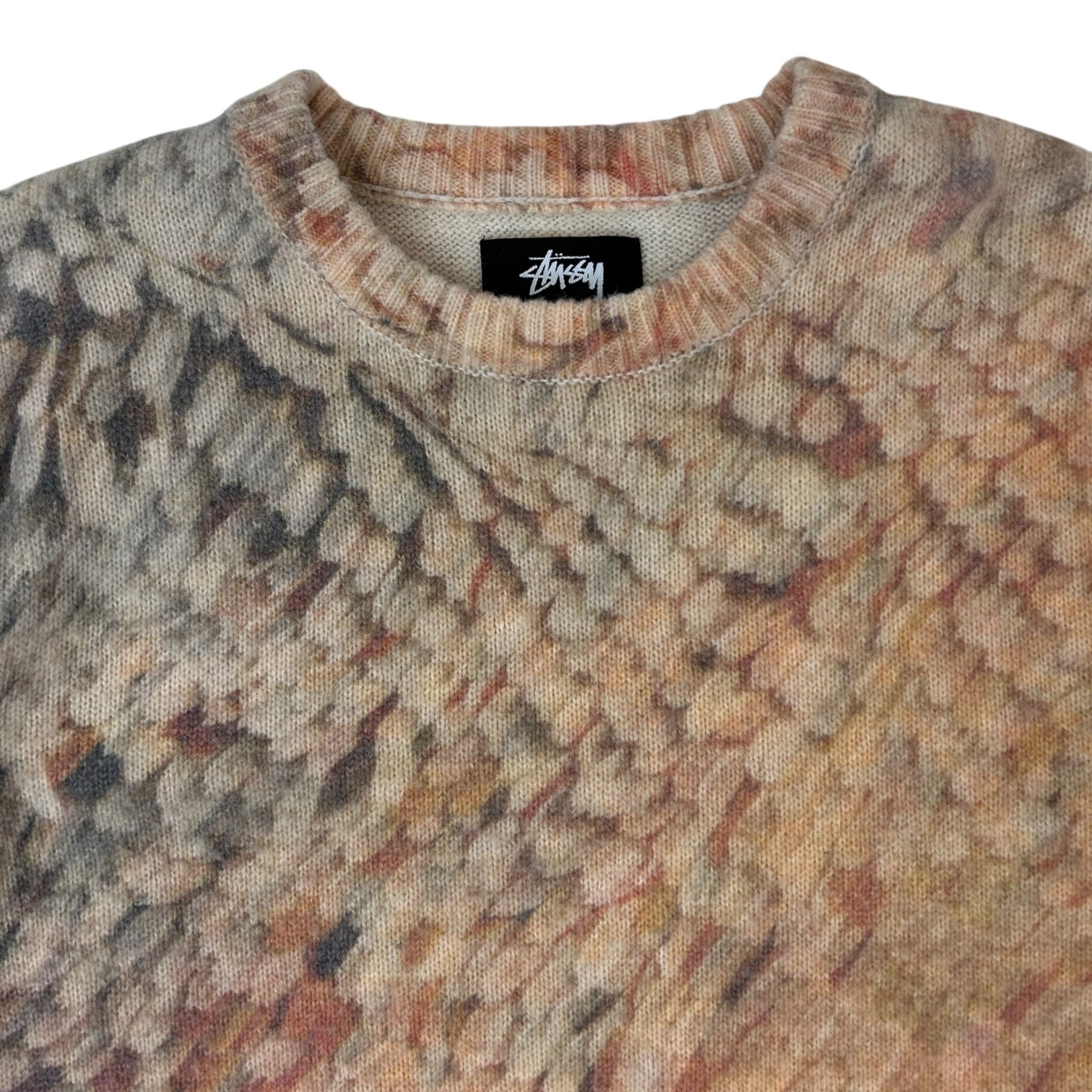 Stussy Wings Print Knit Sweater