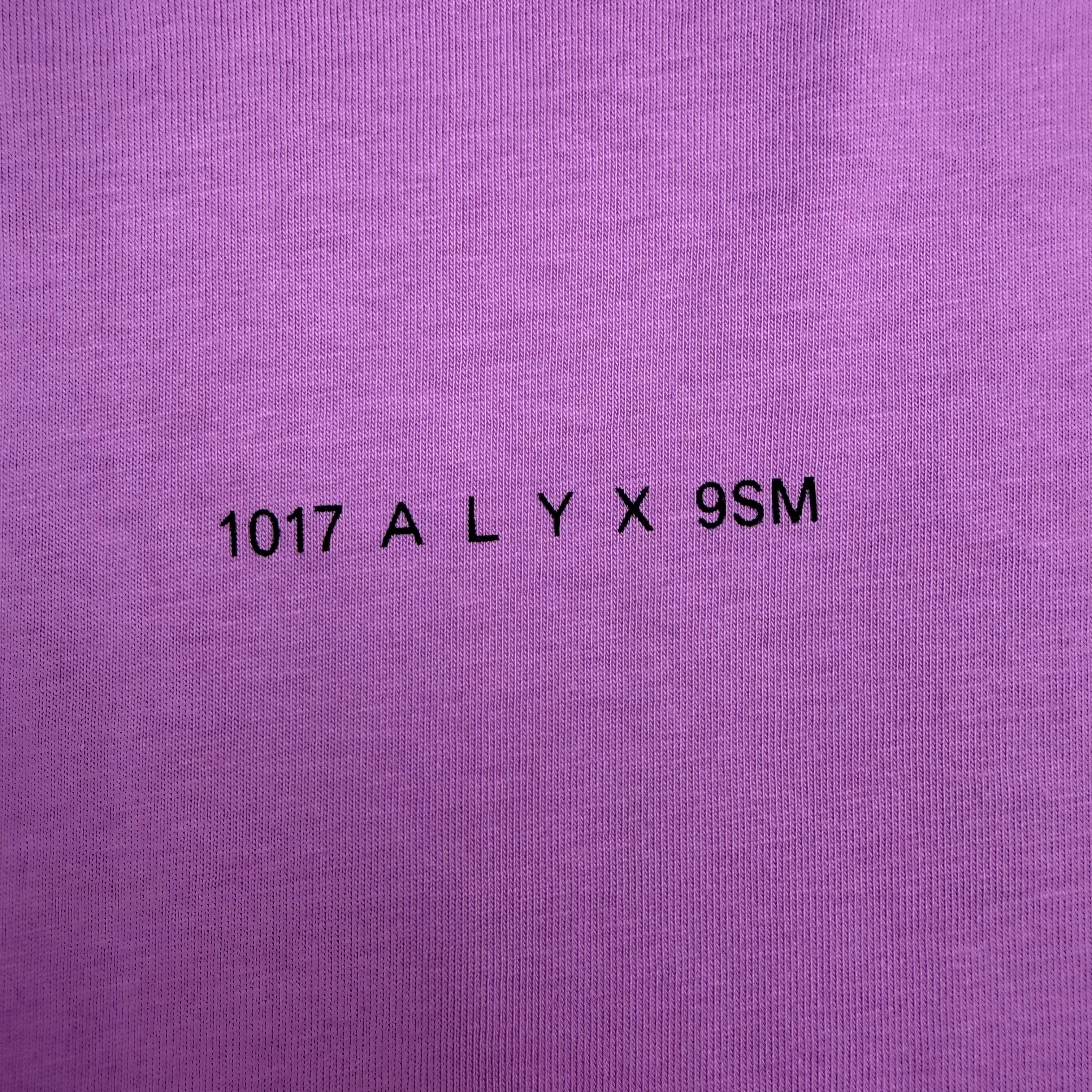 1017 Alyx 9SM Burning Tee Purple