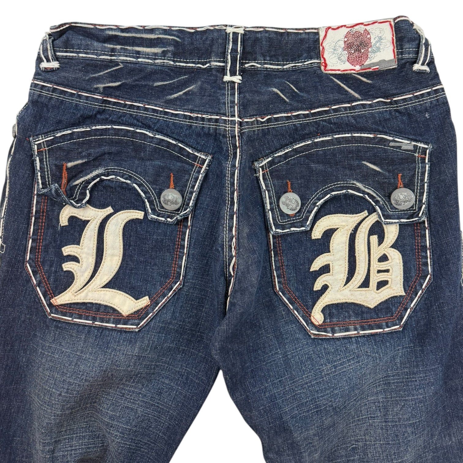 Vintage Y2K Laguna Beach Contrast Stitch Denim Jeans