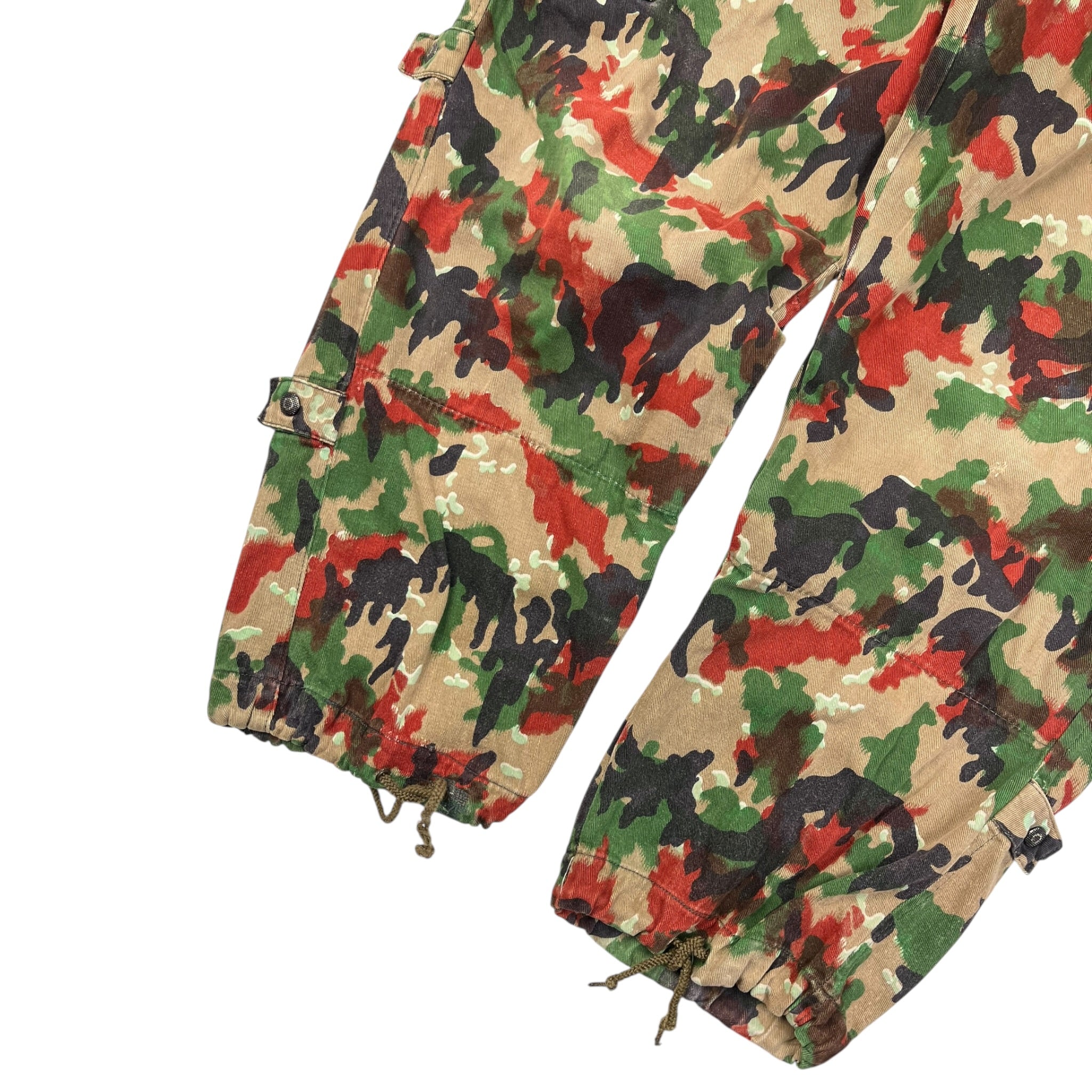 Vintage Swiss Army Alpenflage M70 Combat Cargo Pants