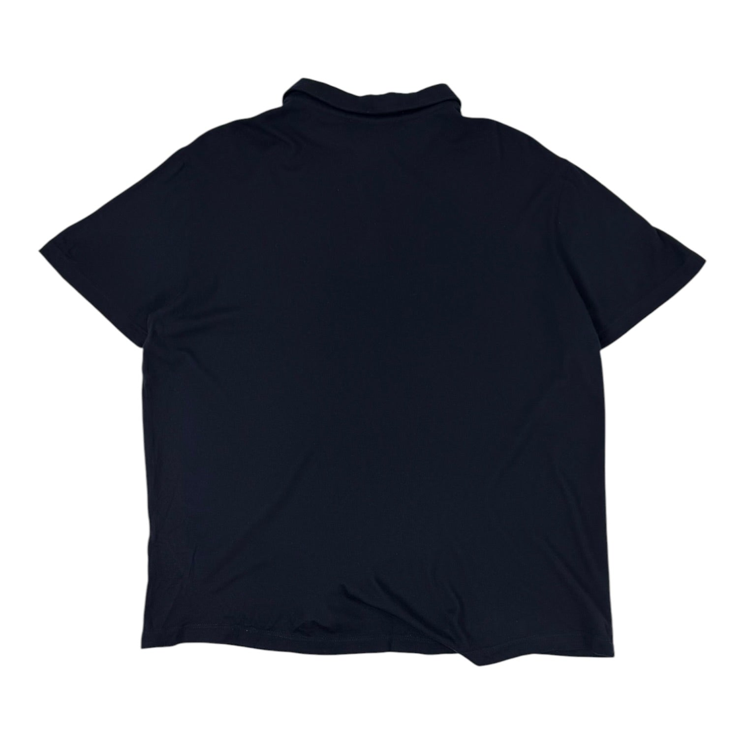 Loro Piana Cashmere Silk Polo Shirt Navy