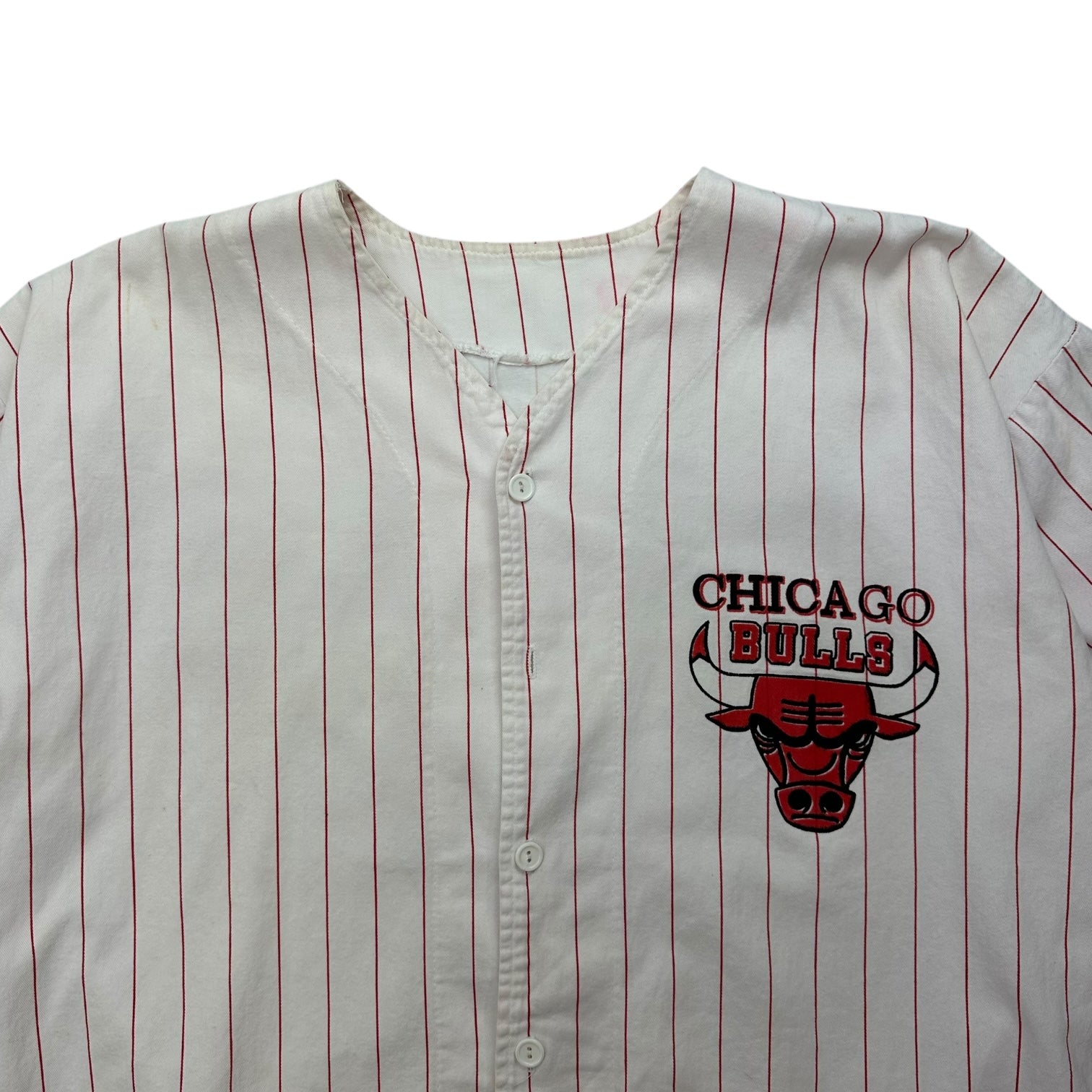 Vintage Chicago Bulls Baseball Jersey