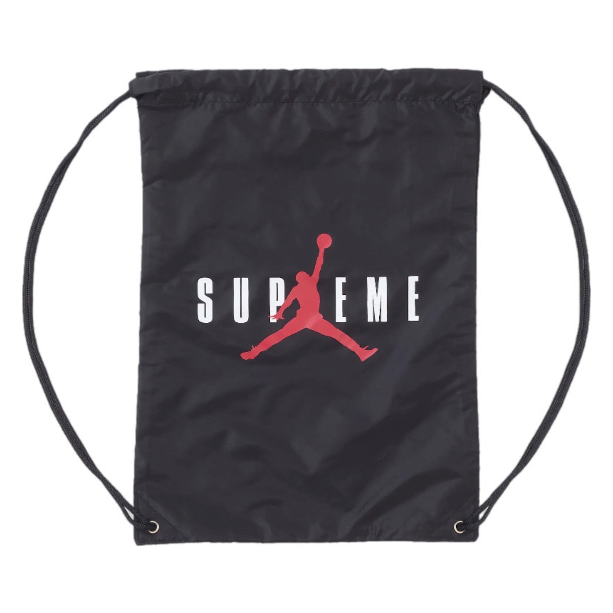 Supreme x Jordan String Bag Black