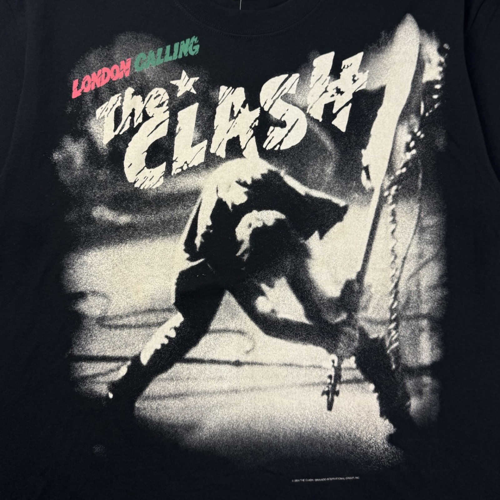2004 The Clash ‘London Calling’ Liquid Blue Band T-Shirt