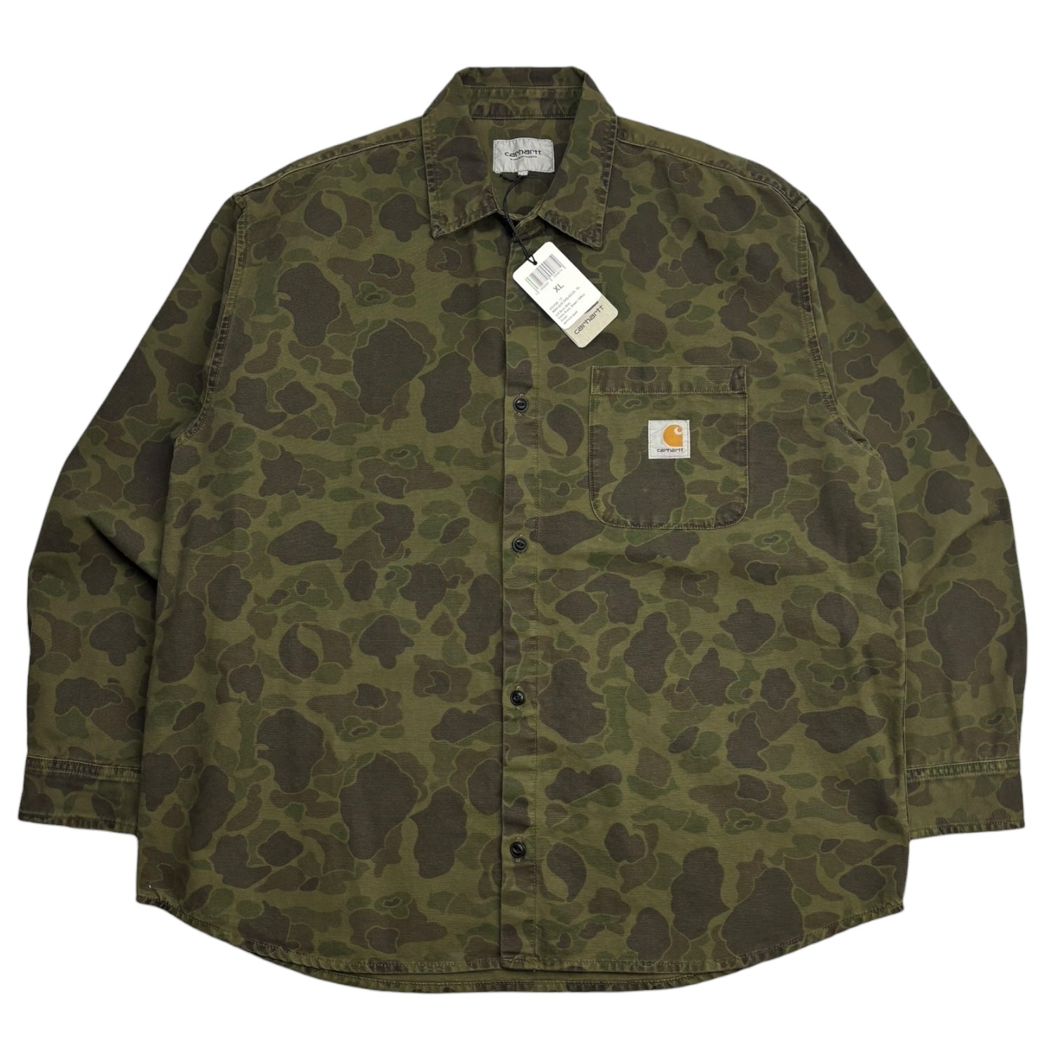 Carhartt WIP L/S Duck Camo Shirt