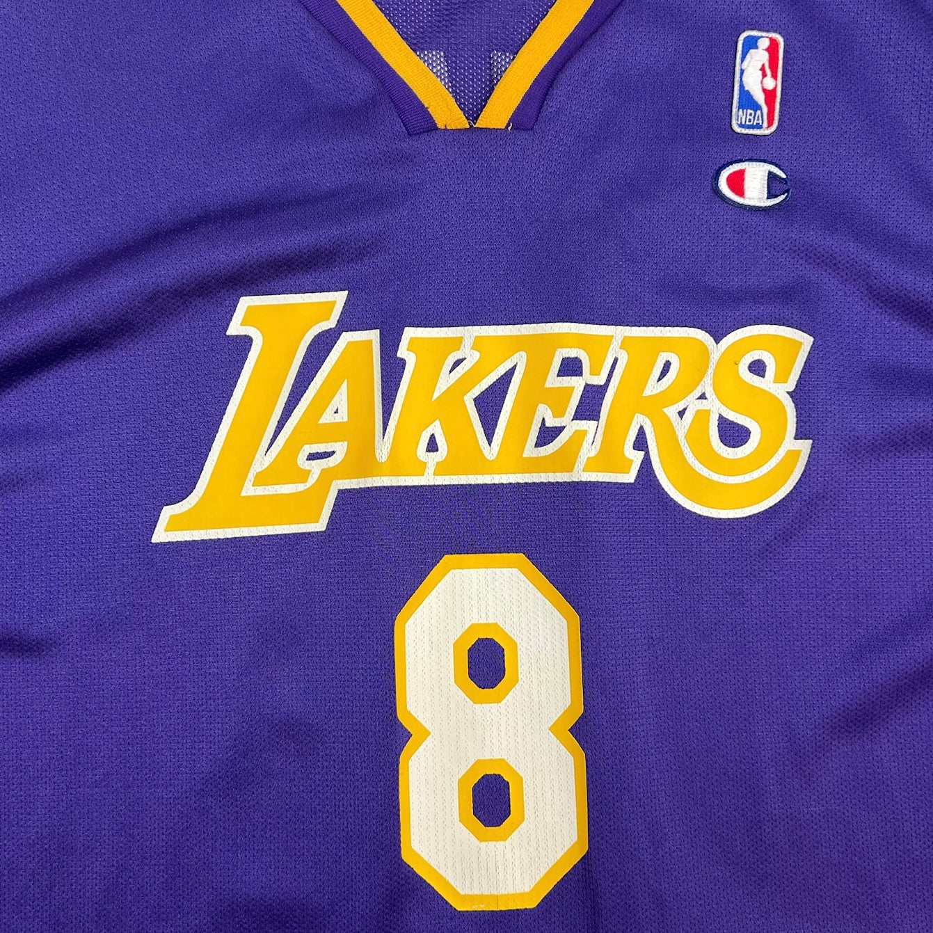 Vintage Los Angeles Lakers Kobe Bryant Champion Jersey Purple