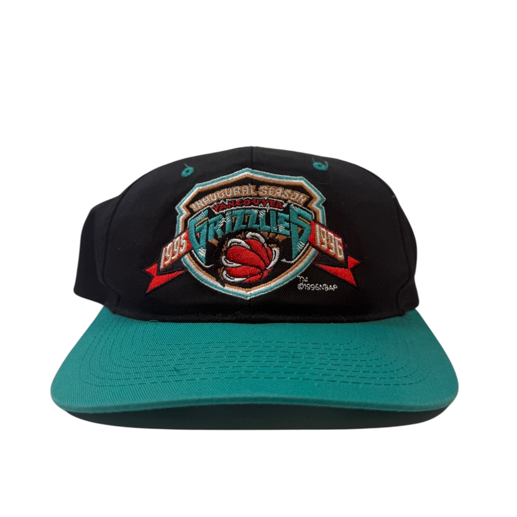 Vintage Vancouver Grizzlies Inaugural Snap Back Hat by The Game
