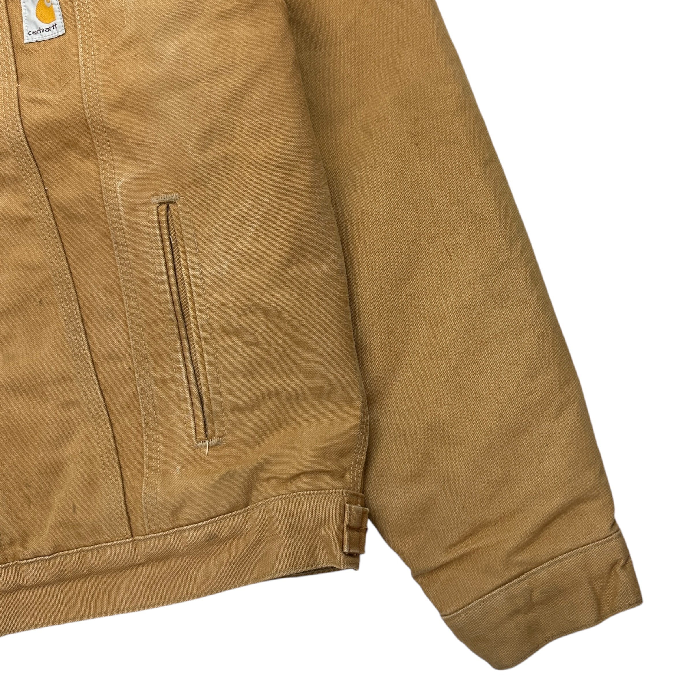 Vintage Carhartt Trucker Jacket Tan