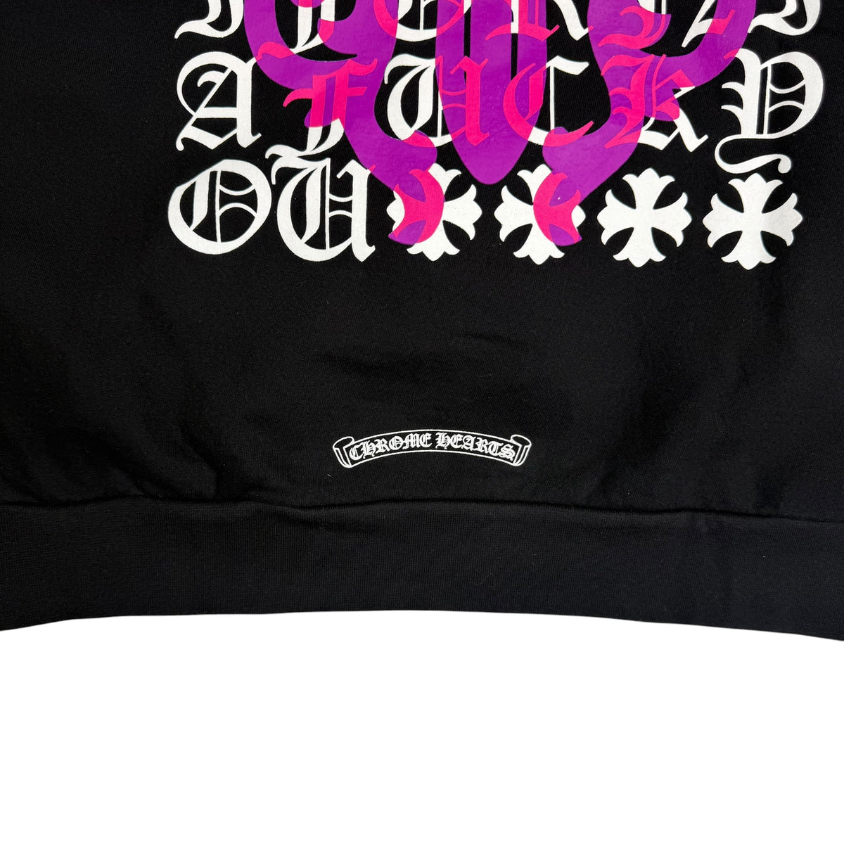Chrome Hearts Dagger Eye Chart Sweatshirt Black