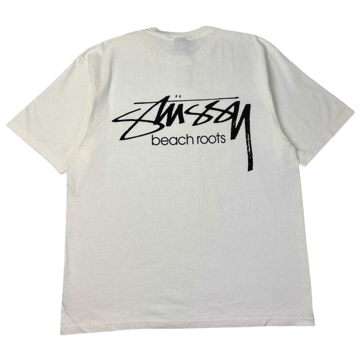 Stussy Beach Roots Pigment Dyed Tee Creme