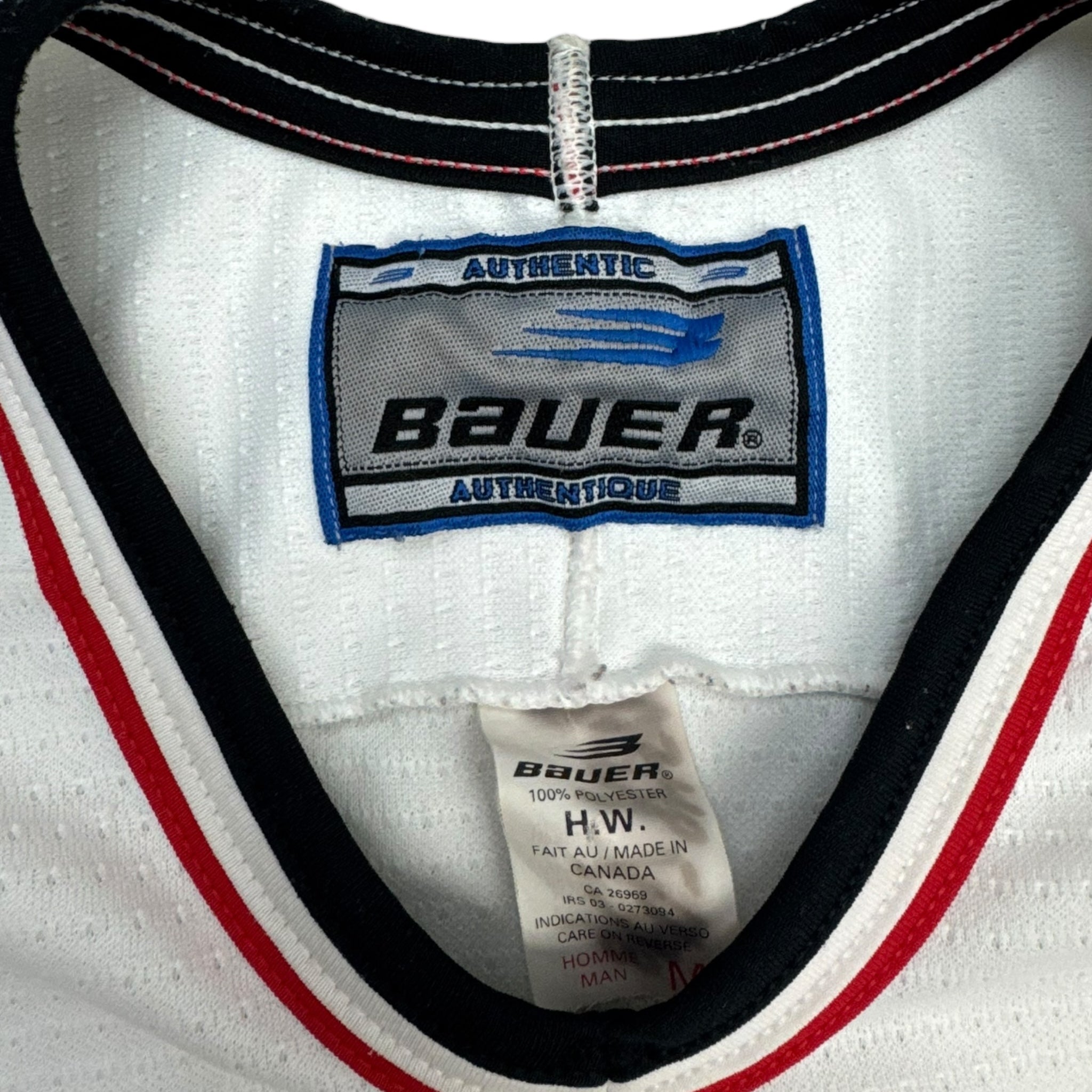 Vintage Team Canada Bauer ‘Flag’ NHL Jersey