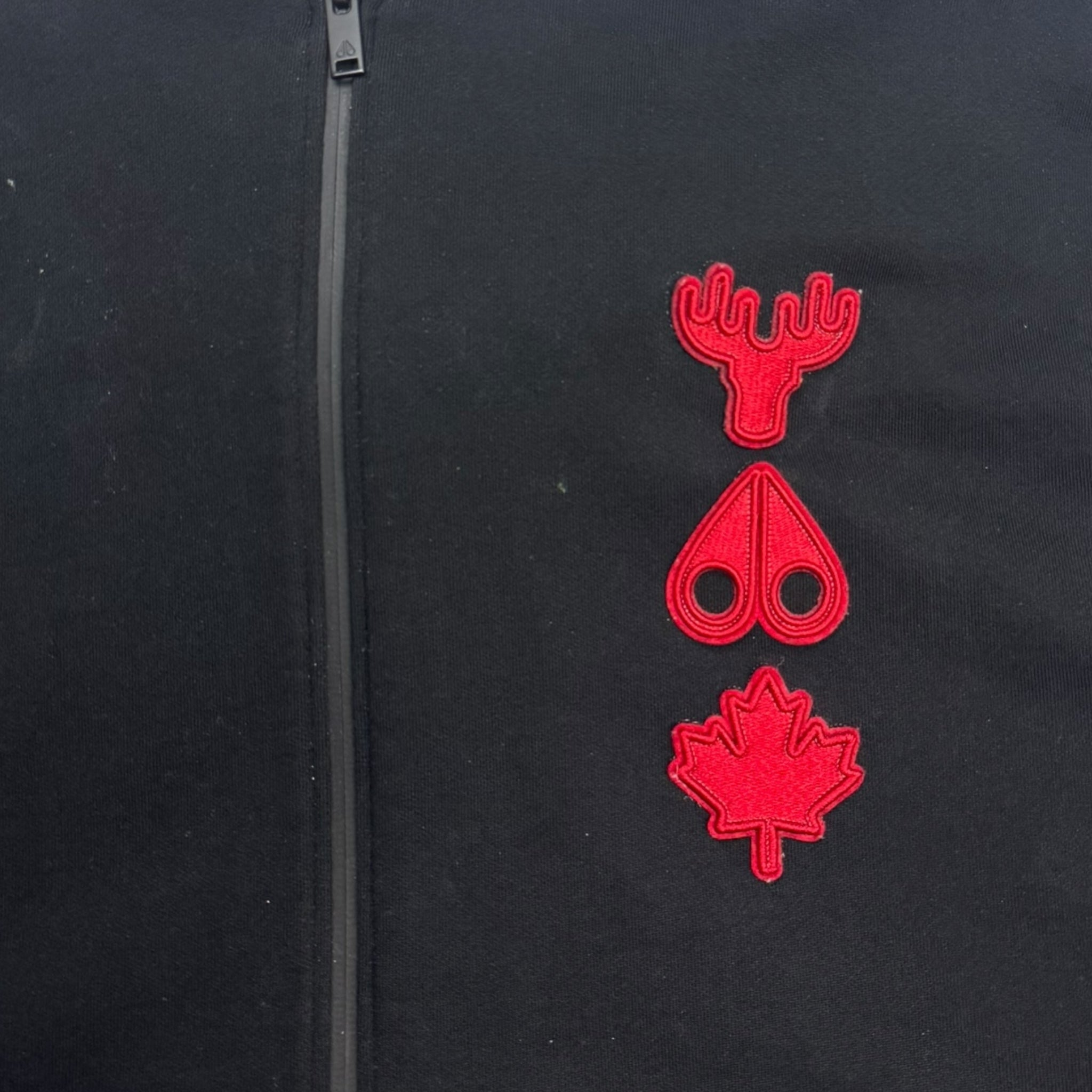 Moose Knuckles Canadian Edition Zip Up Hoodie