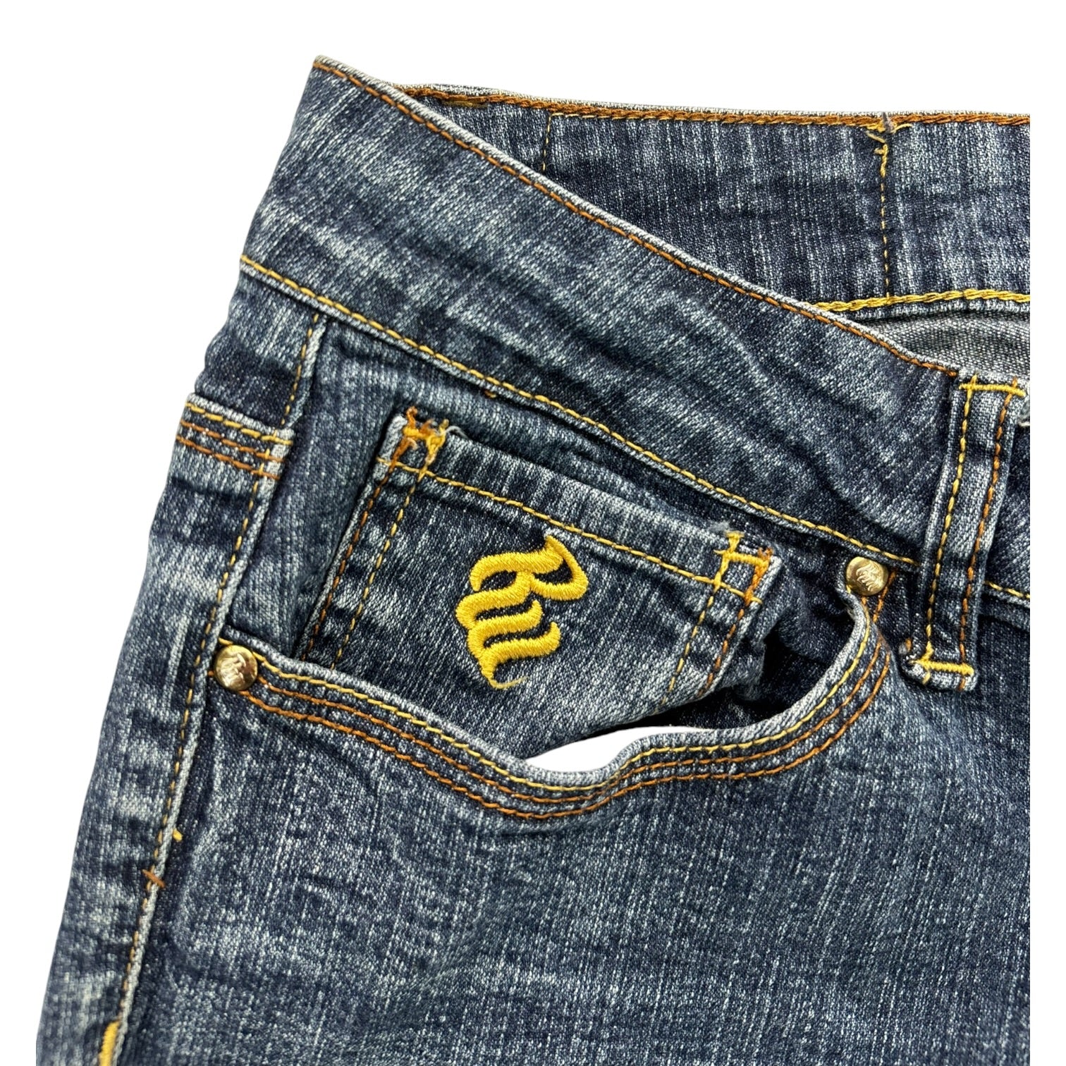 (W) Vintage Y2K RocaWear Medium Wash Jeans