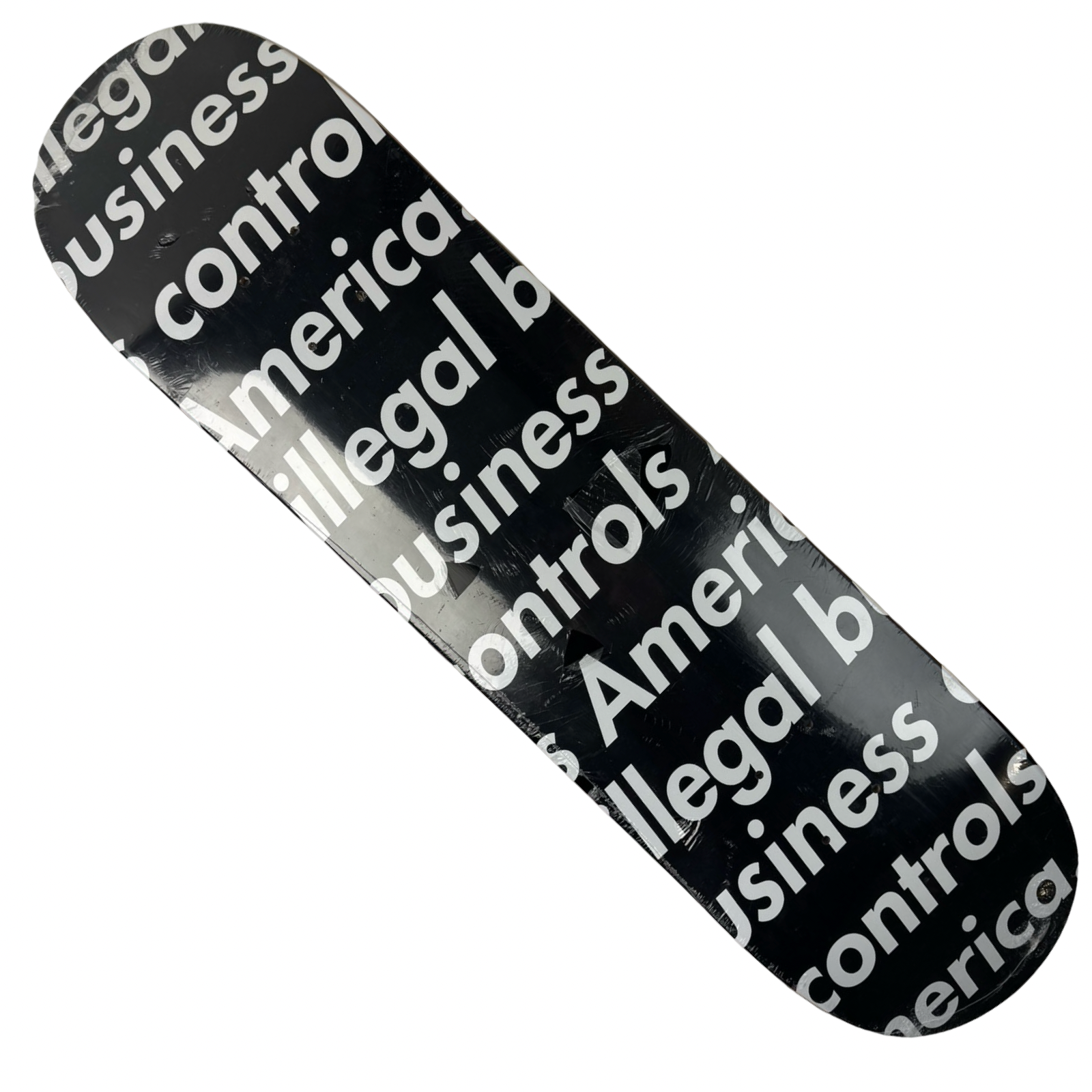 Supreme Illegal Business Skate Deck Black