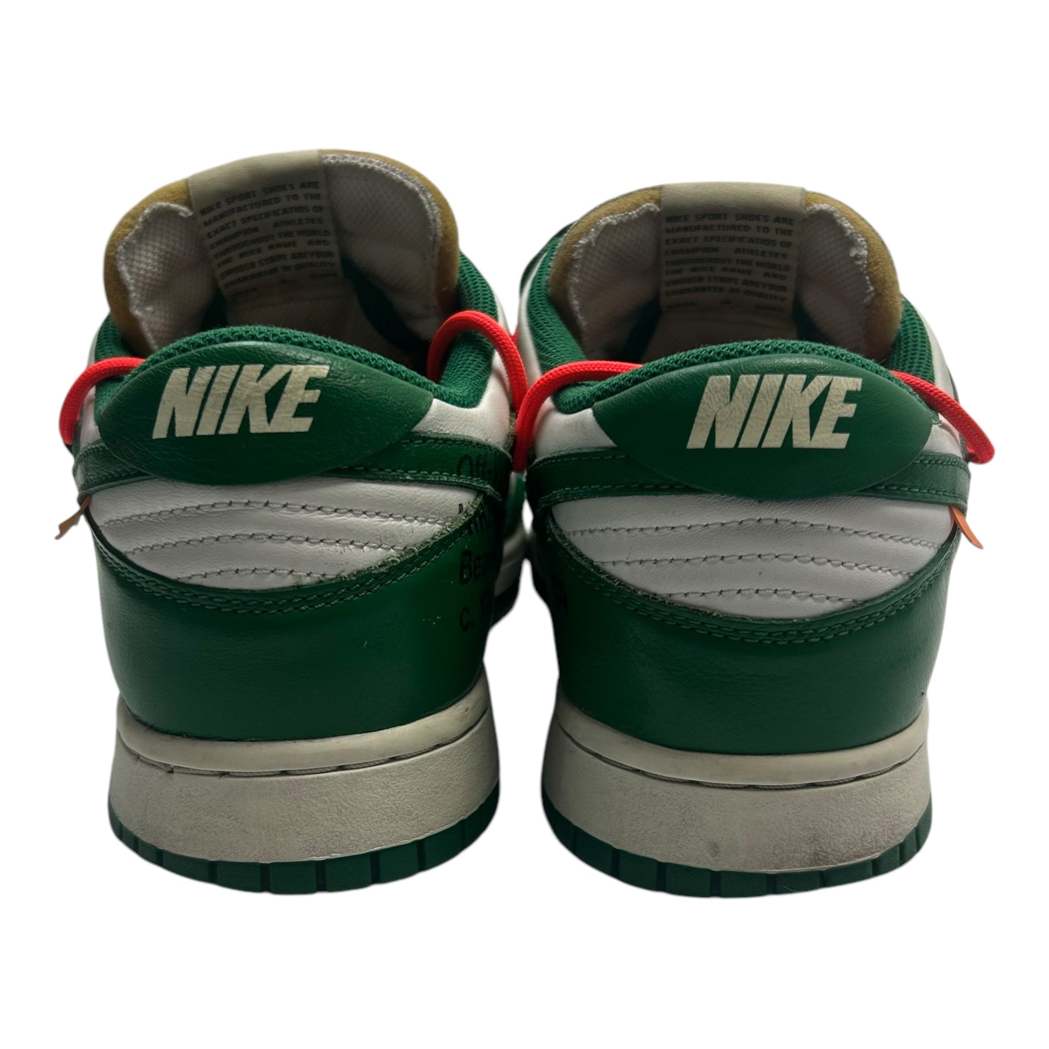 Nike Off White Dunk Low Pine Green (Used)