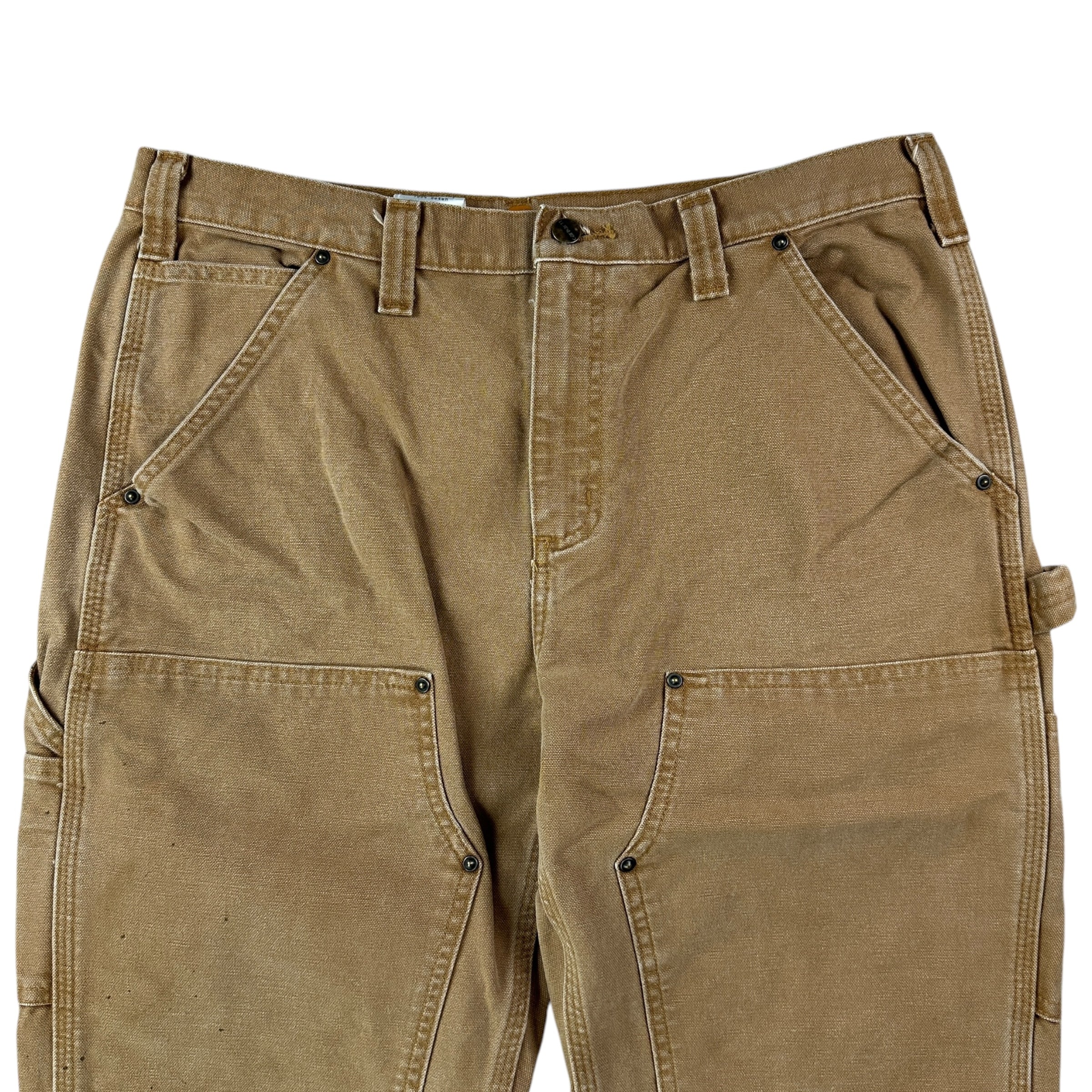 Vintage Carhartt Double Knees Pants Tan