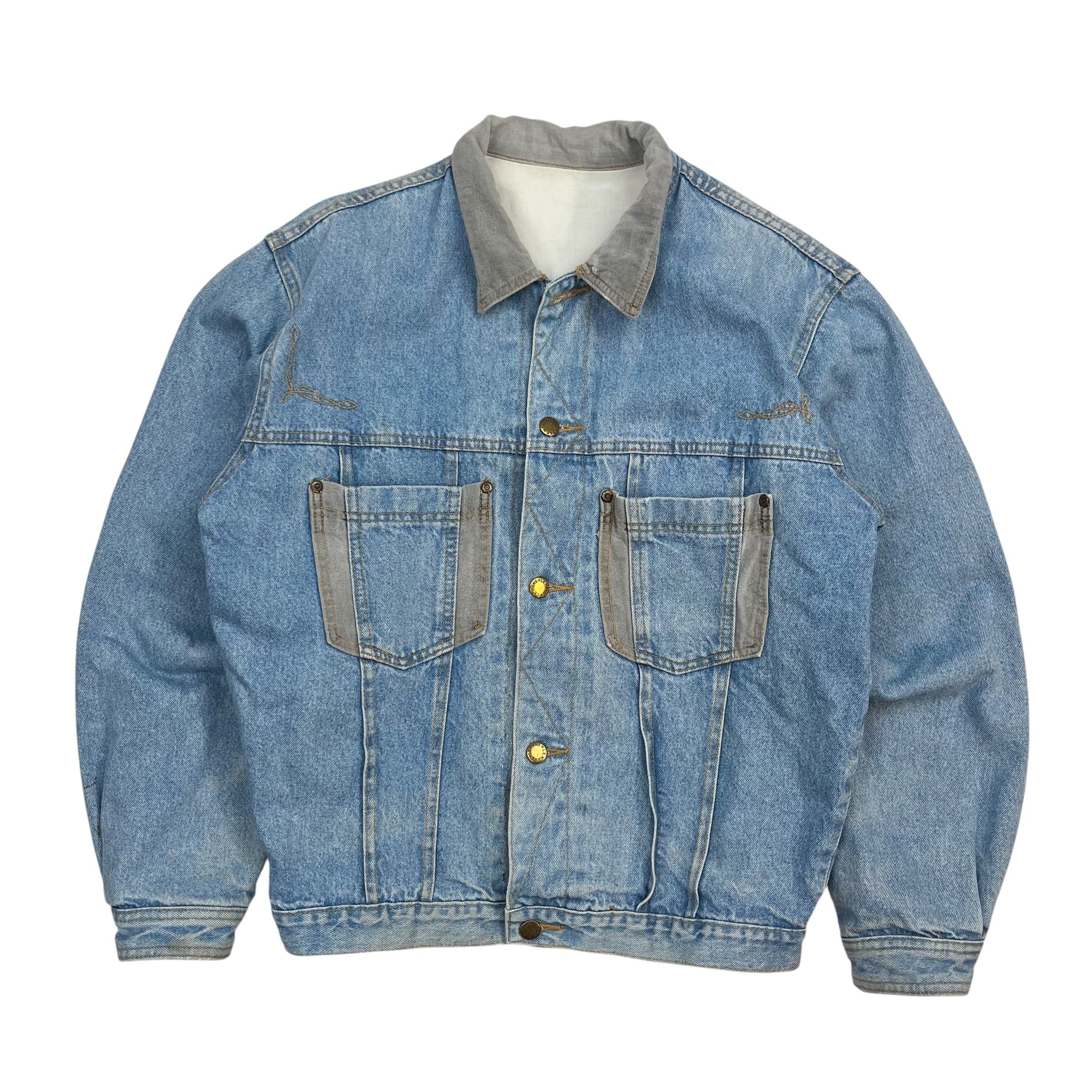 Vintage Lemans Light Wash Denim Jacket