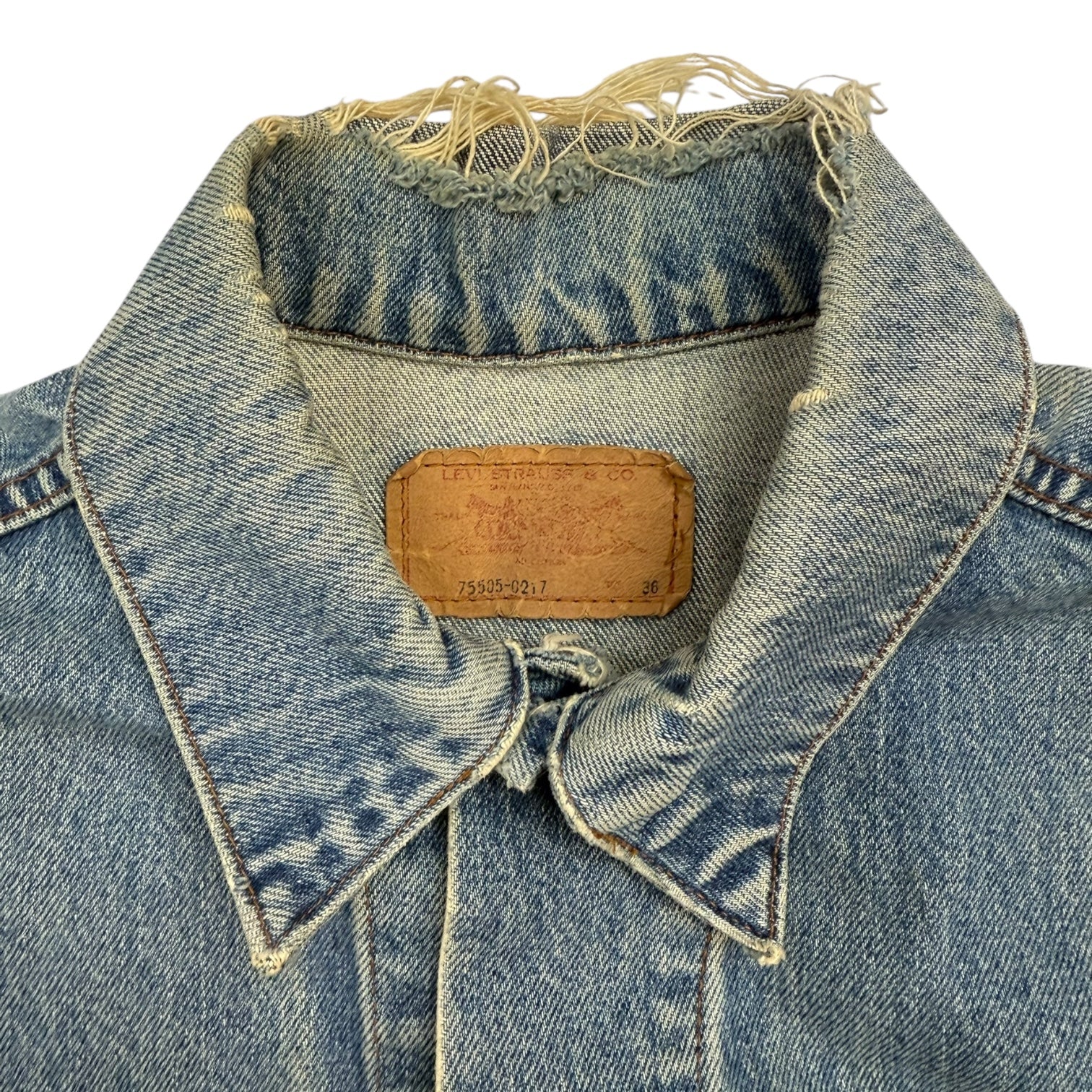 Vintage Levi’s Trucker Jacket Light Wash