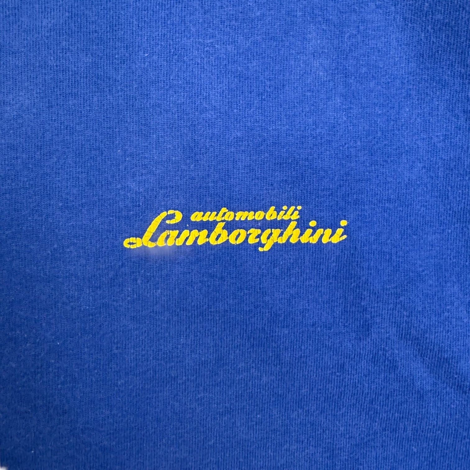 Vintage Automobili Lamborghini Tee Blue