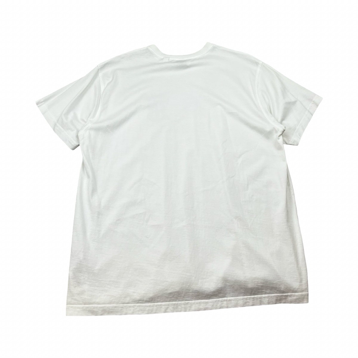 Burberry Monogram Motif Cotton Oversized T-Shirt White