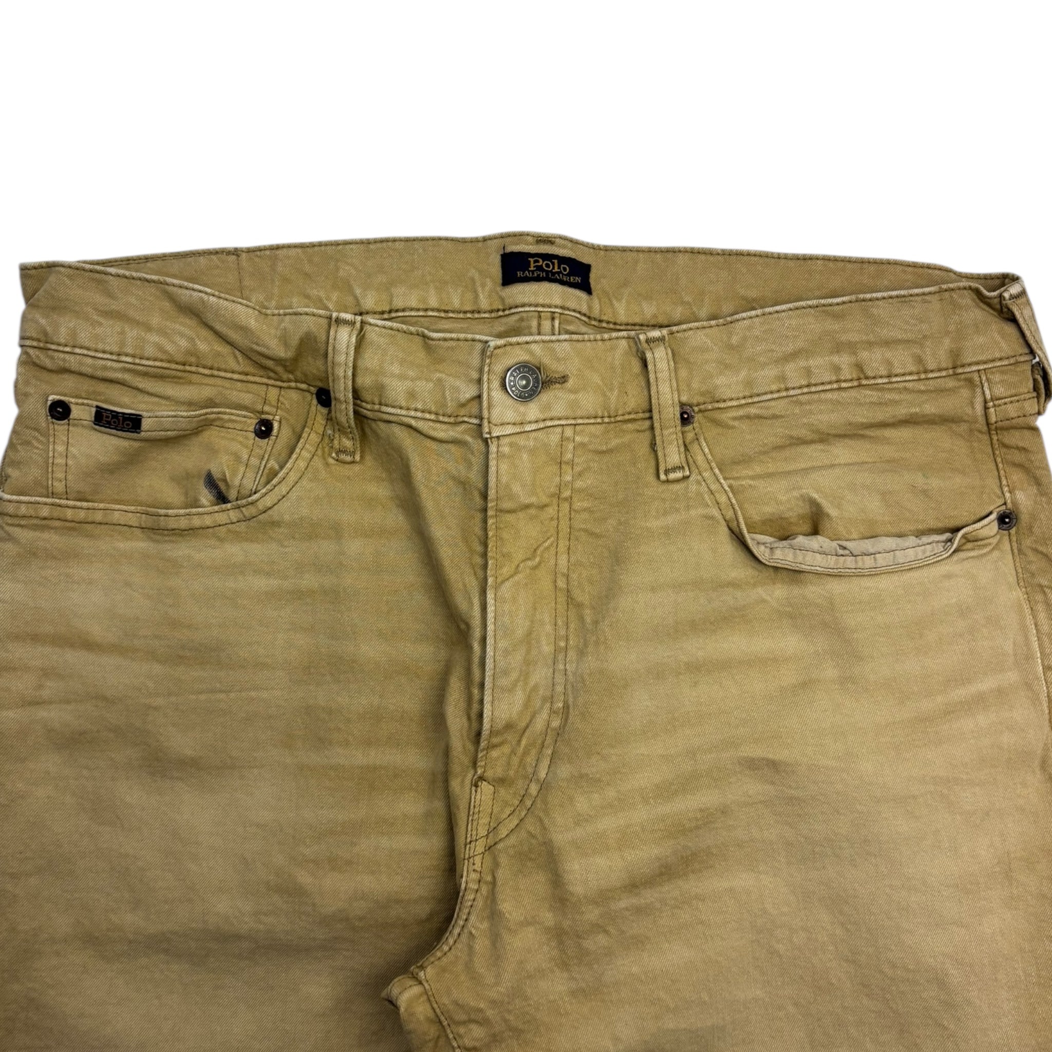 Vintage Polo Ralph Lauren Trouser Bottoms Tan Beige