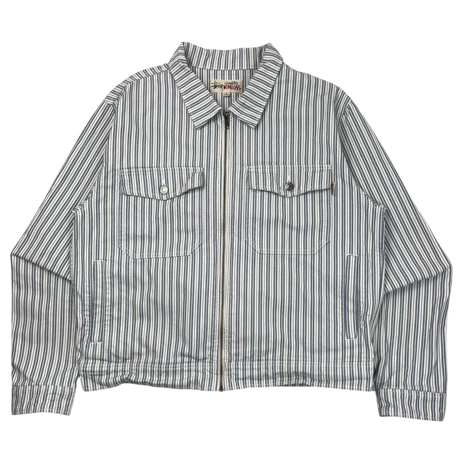 Stussy Stripe Garage Jacket 'Stripe'
