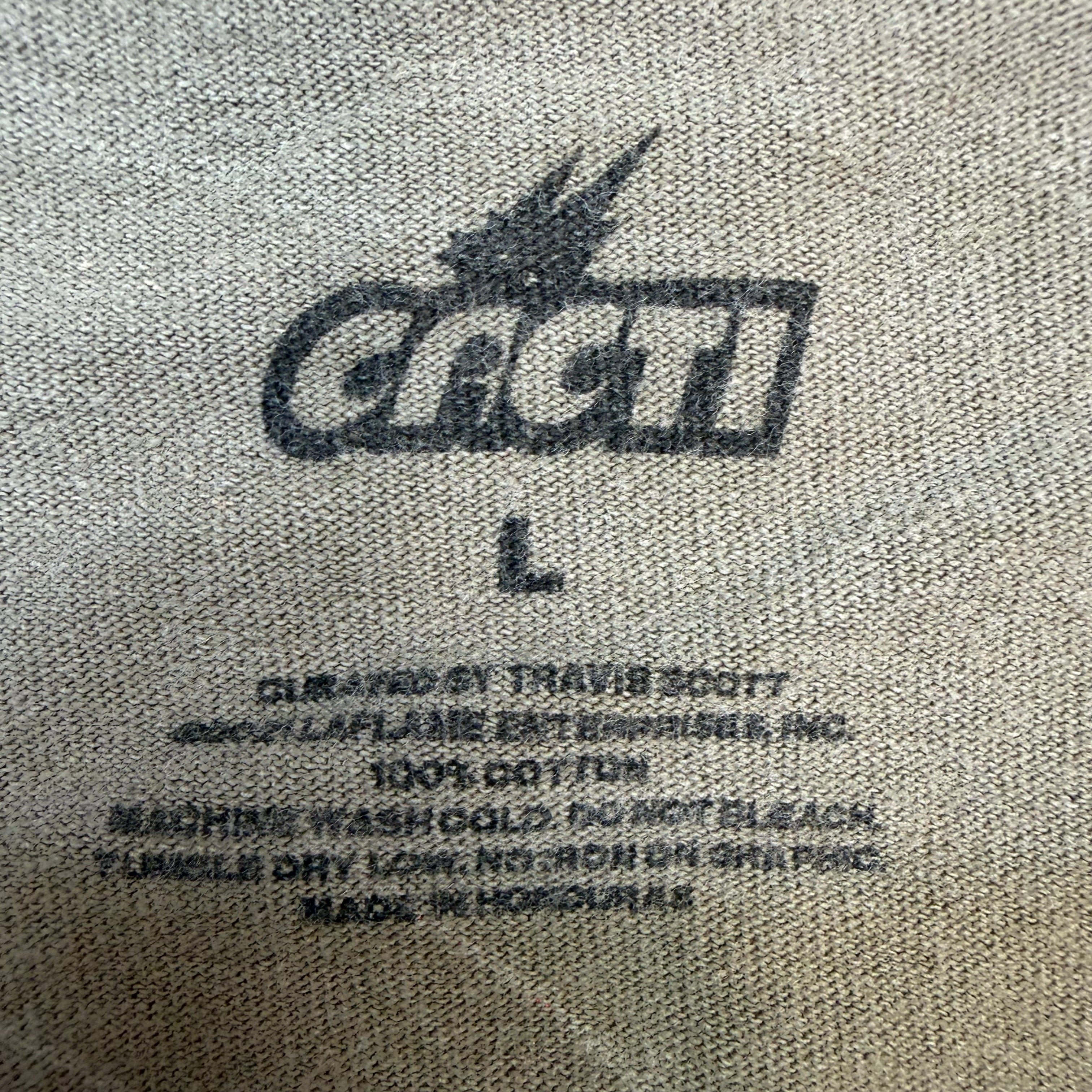 Travis Scott Cacti Down To Earth Tee 2 Brown