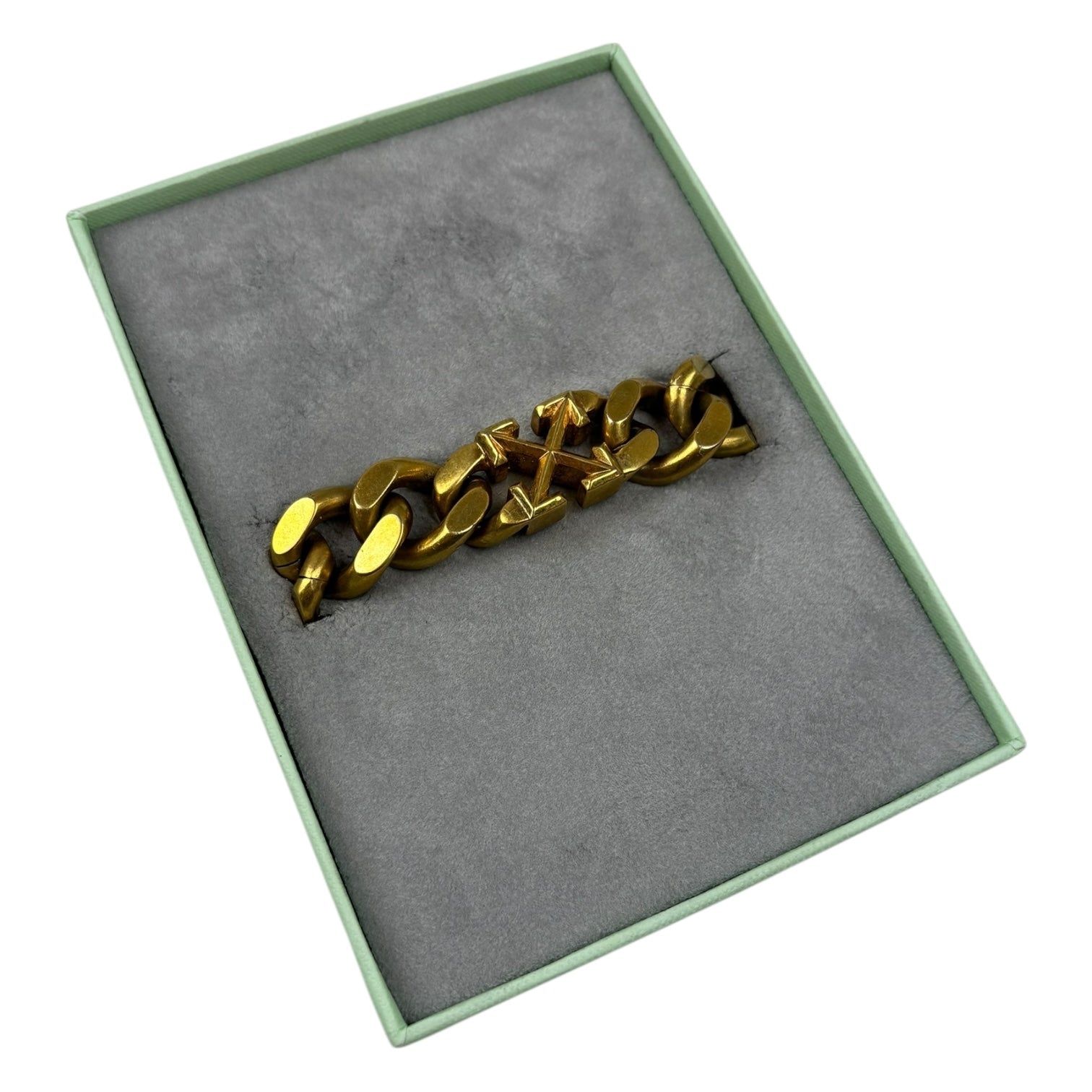 Off-White 2013 Arrow Chain Bracelet Gold