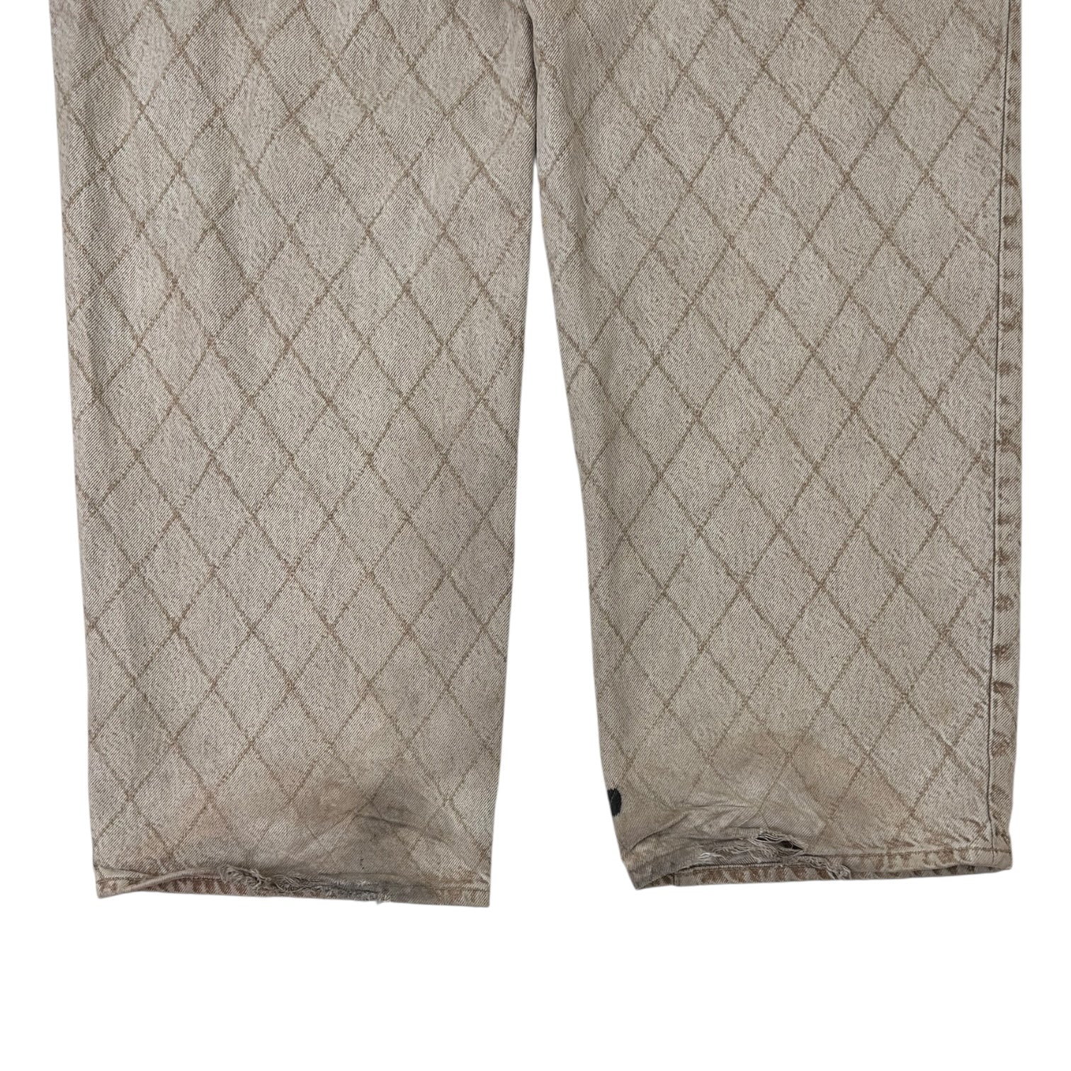 Stussy Big Ol Jean Quilted Denim Khaki