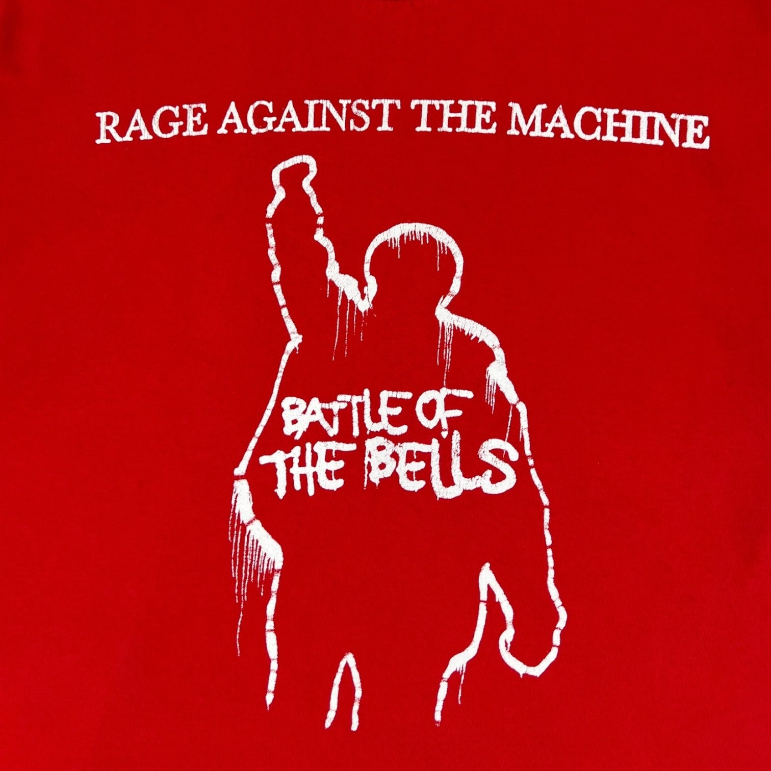 Vintage Rage Against The Machine 2007 T-Shirt Red