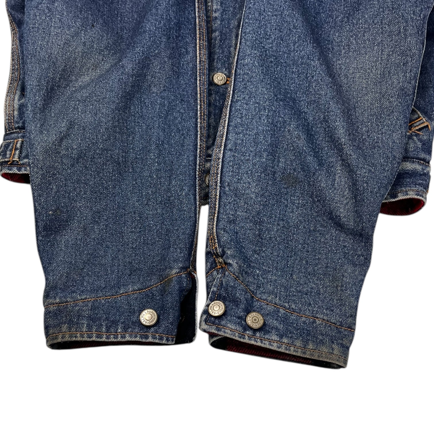 Vintage Polo Ralph Lauren Denim Reversible Jacket Indigo