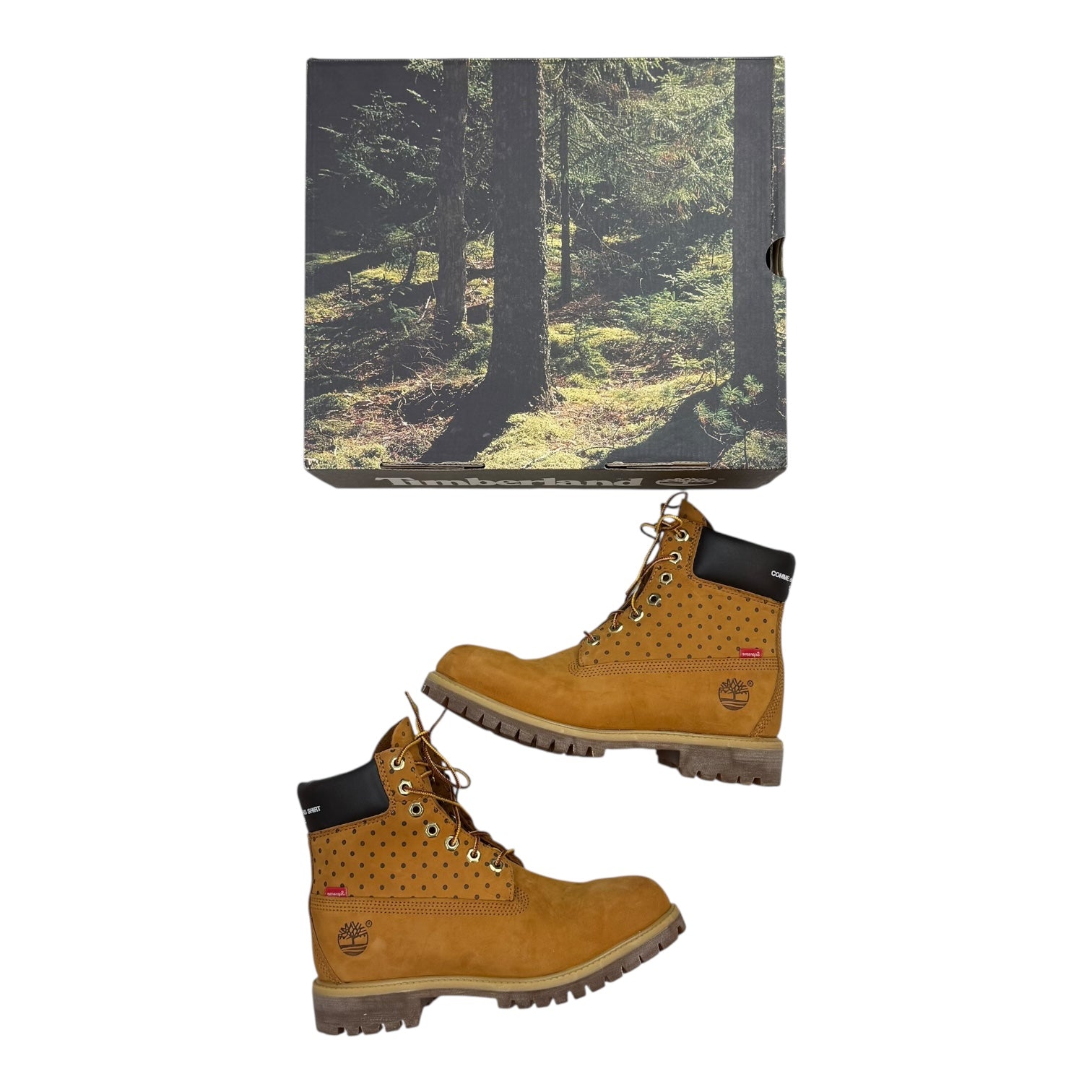 Timberland 6" Boot Supreme x Comme des Garcons Wheat