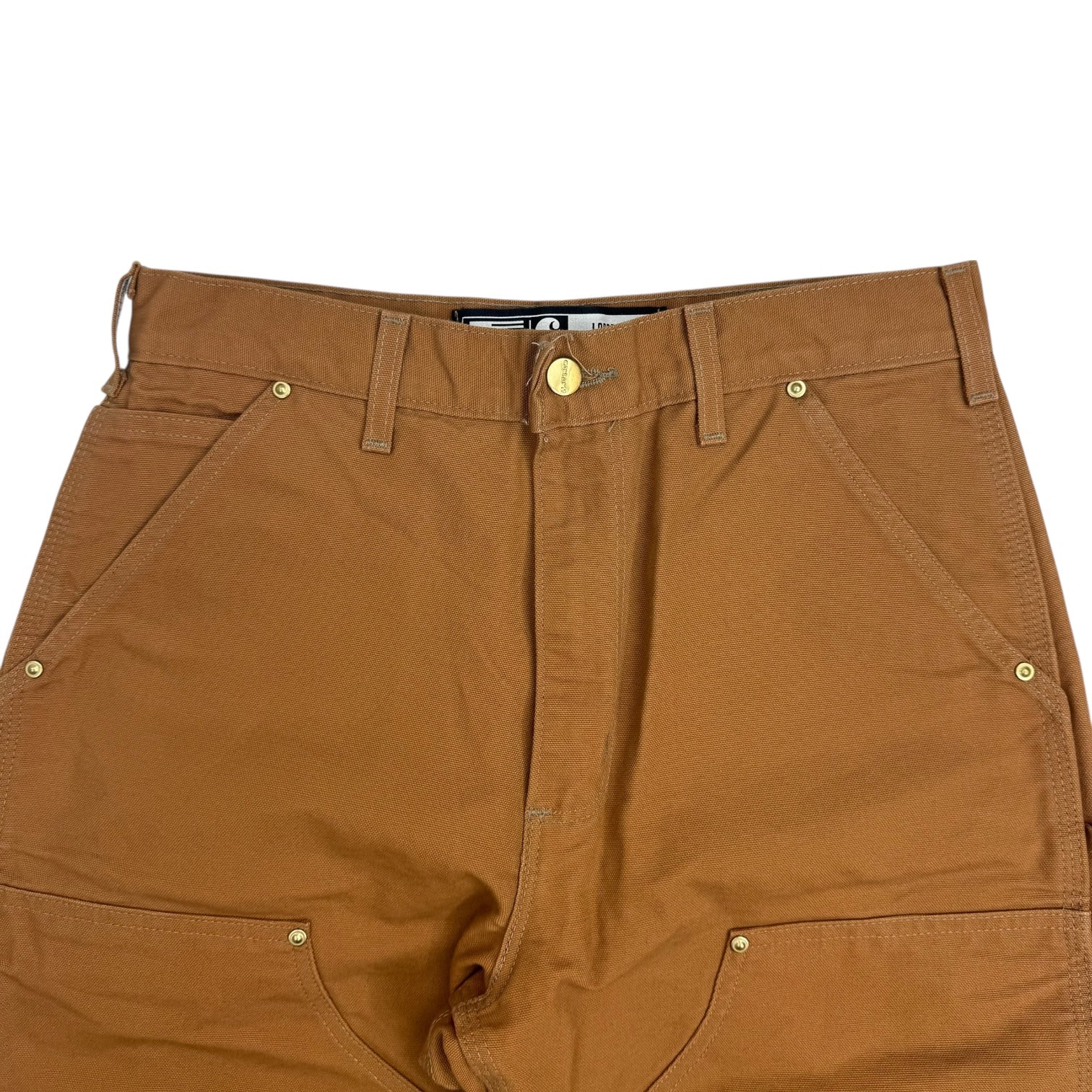 Vintage Carhartt Double Knee Pants Dark Tan