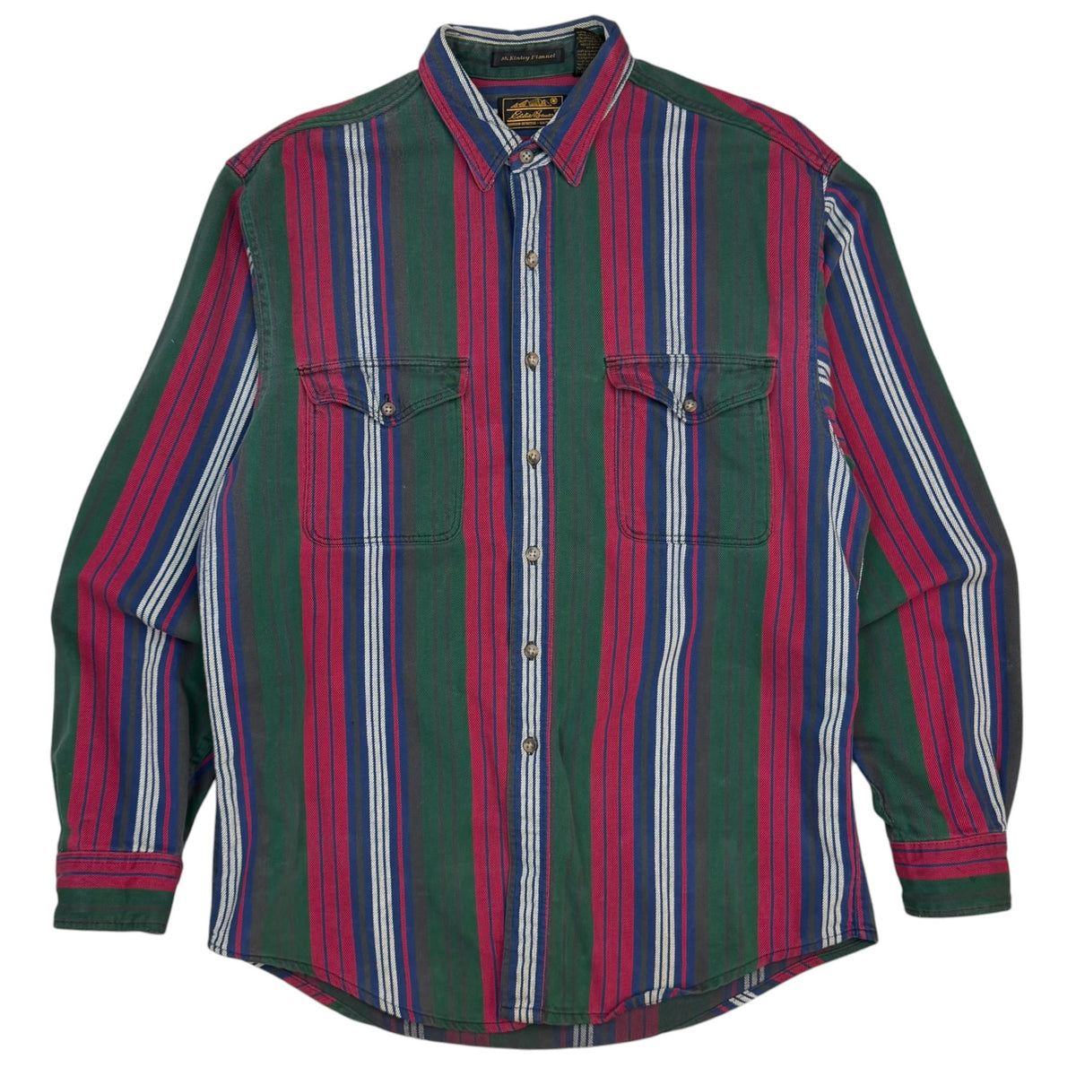 Vintage Eddie Bauer Striped Button Up Multicolor