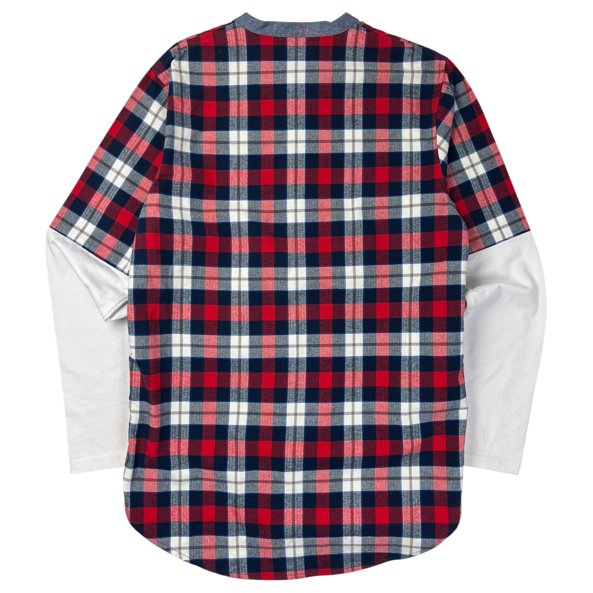Kith Plaid Button Faux Layered L/S Shirt