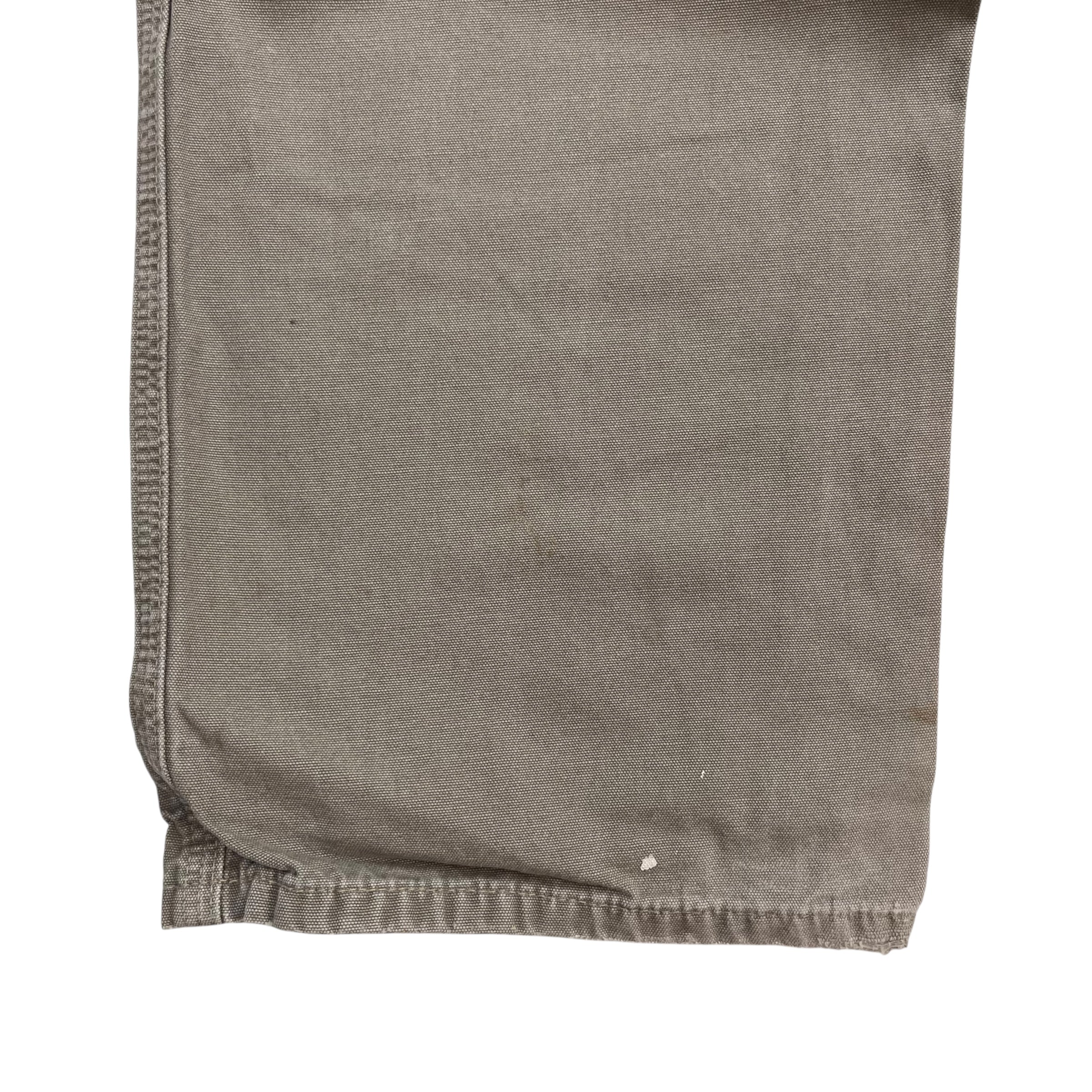 Vintage Carhartt Dungaree Pants Grey Beige